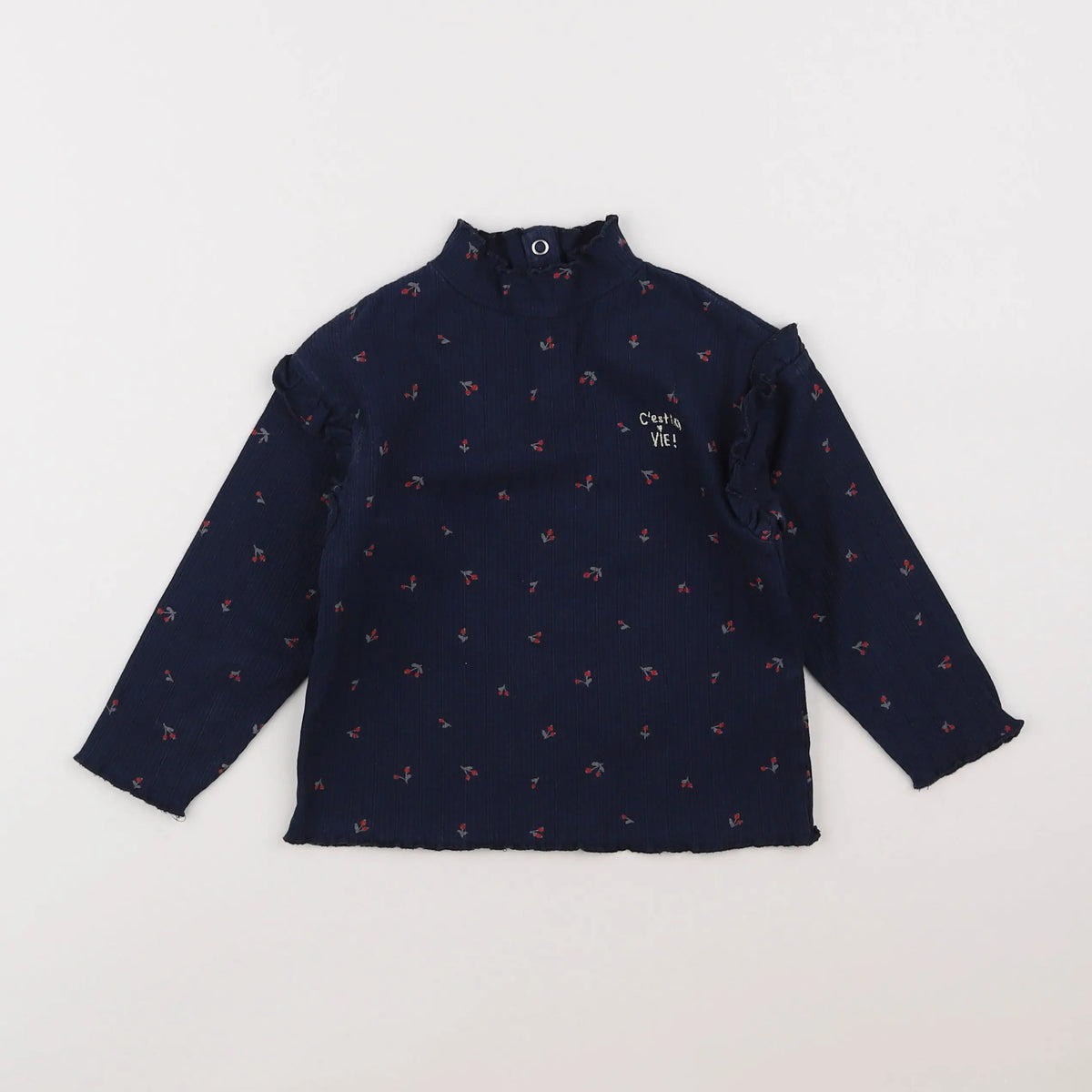 Vertbaudet - tee-shirt bleu - 3 ans