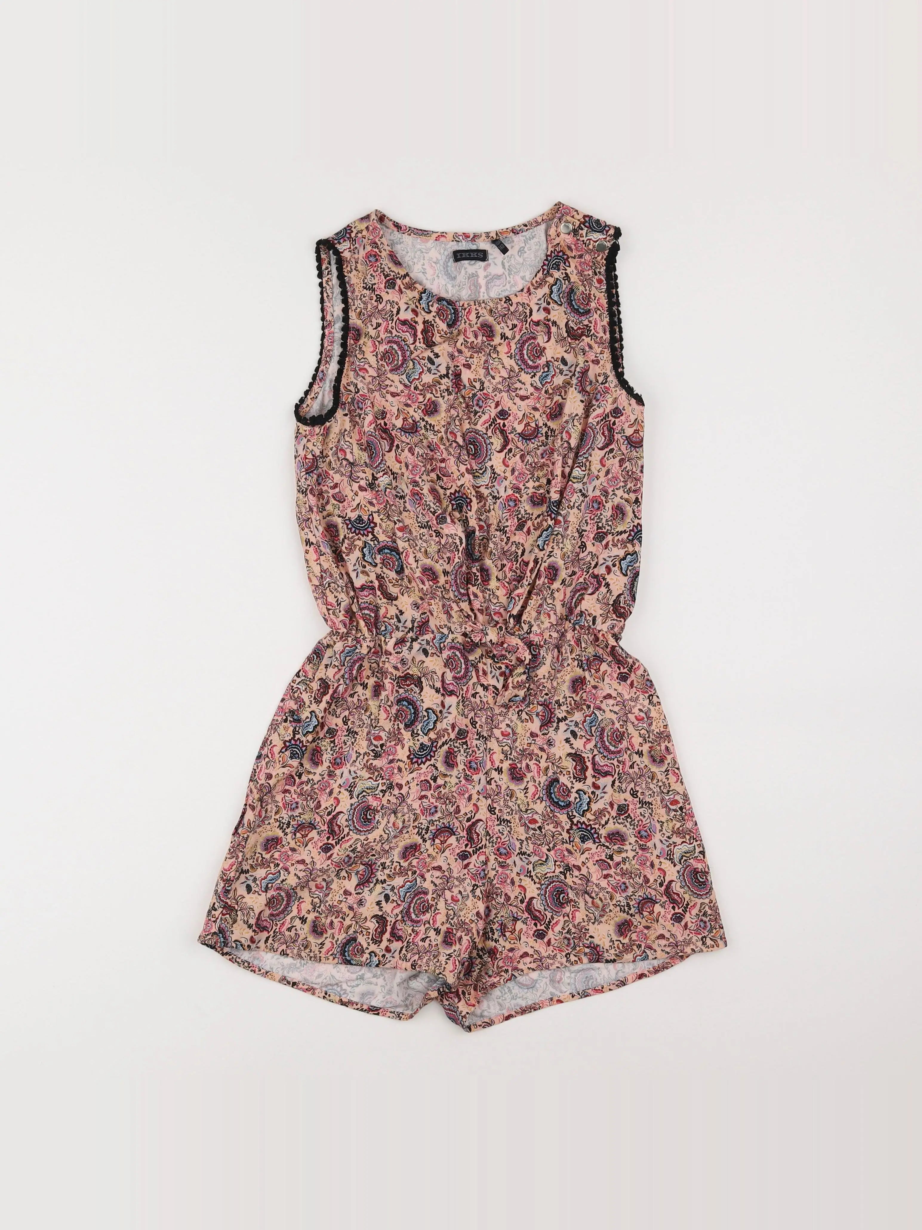 IKKS - combinaison rose - 10 ans