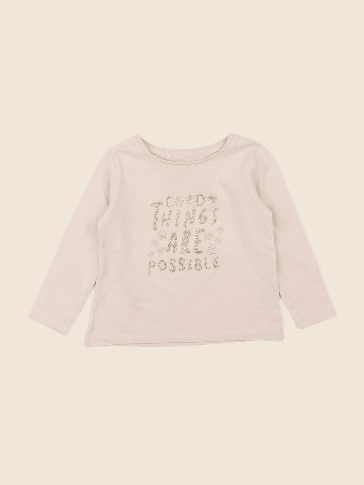 Vertbaudet - tee-shirt rose - 2 ans