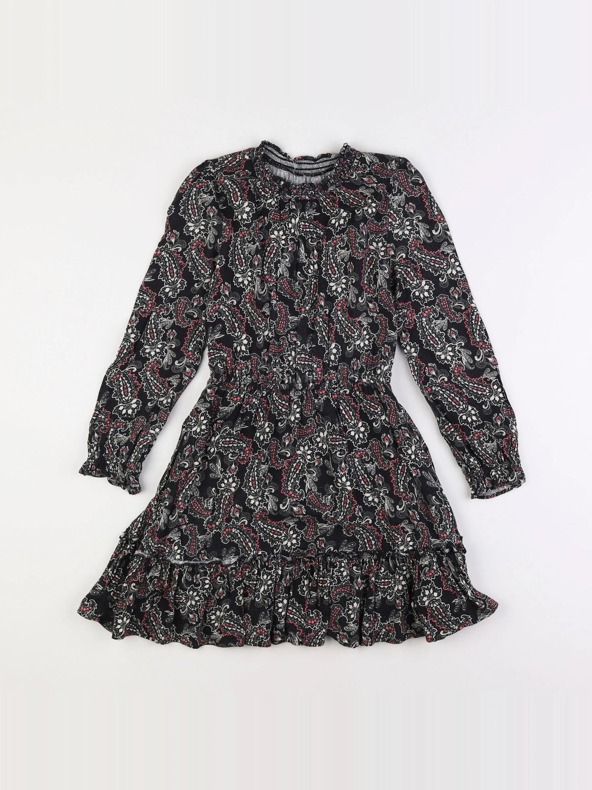 IKKS - robe noir - 10 ans