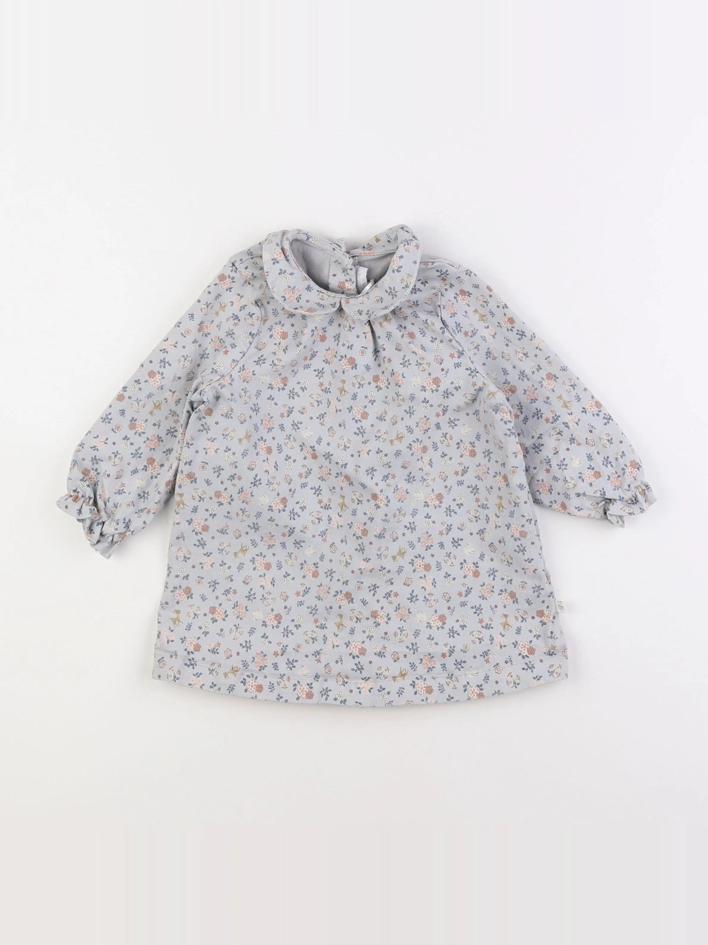 Cadet Rousselle - robe bleu - 18 mois