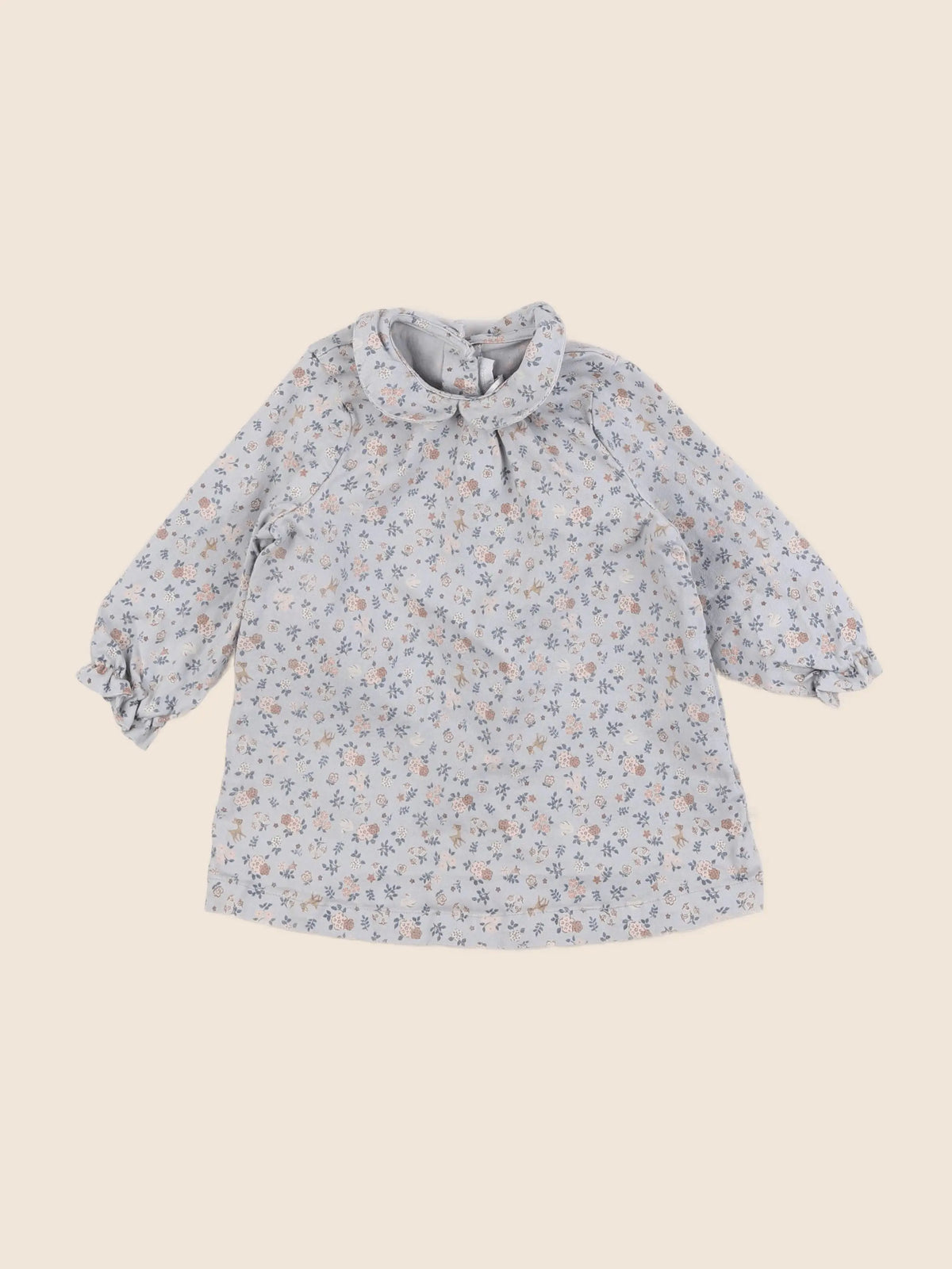 Cadet Rousselle - robe bleu - 18 mois