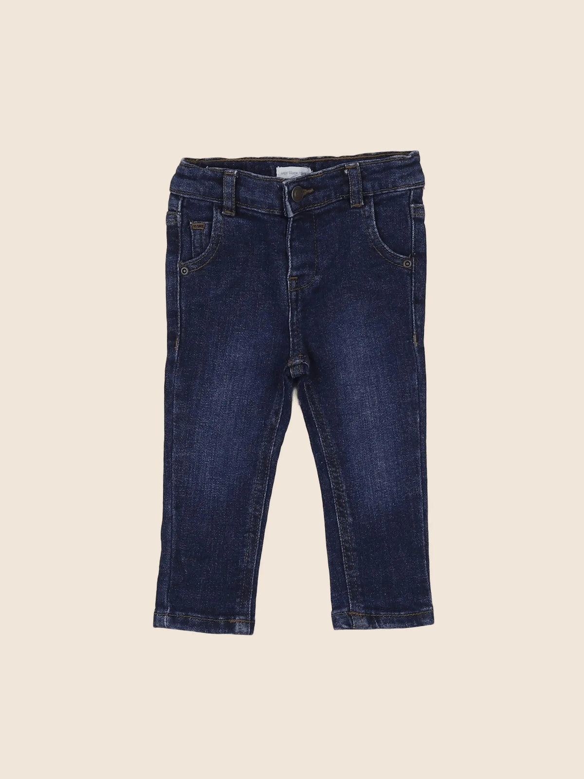 Vertbaudet - jean bleu - 6 mois