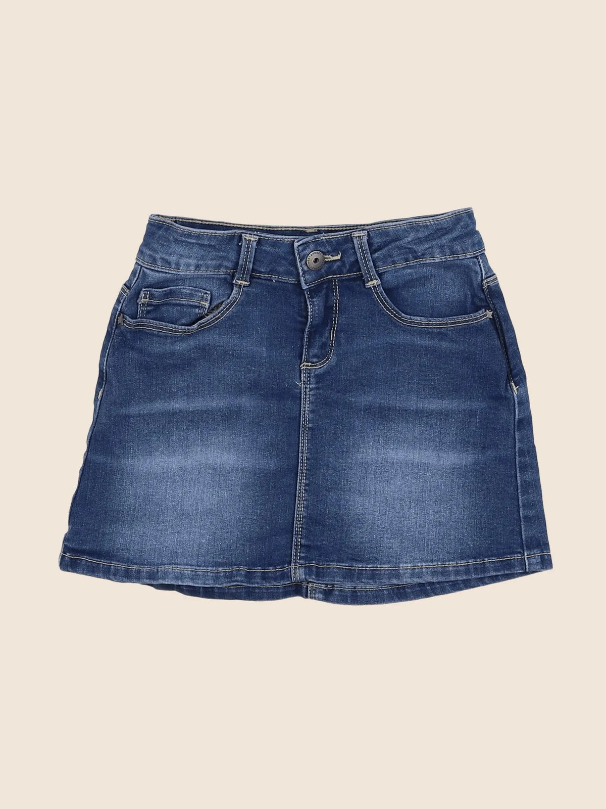 Vertbaudet - jupe bleu - 8 ans