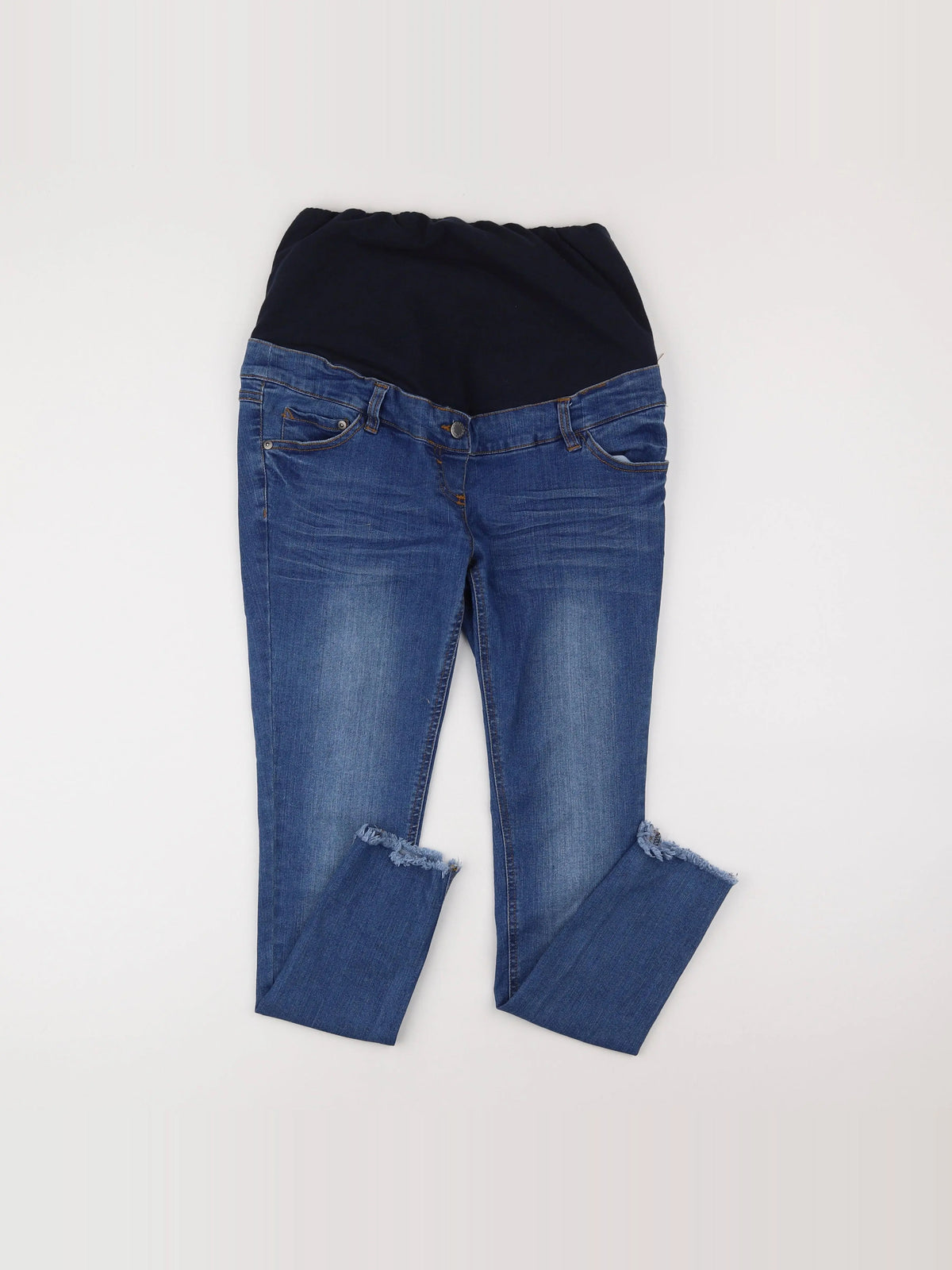 Vertbaudet - jean grossesse bleu - 38