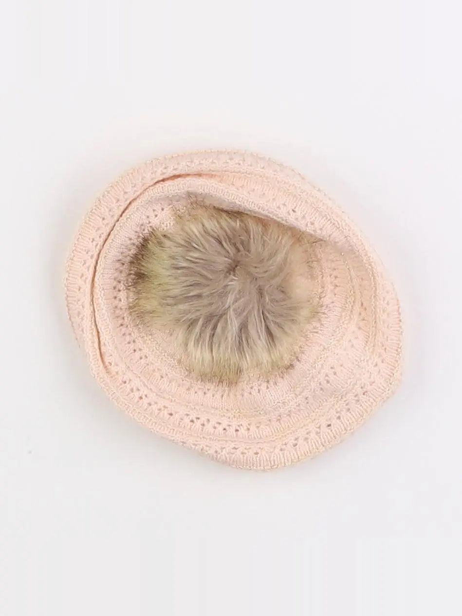 Tape à l'oeil - bonnet rose, or - 12 mois à 2 ans