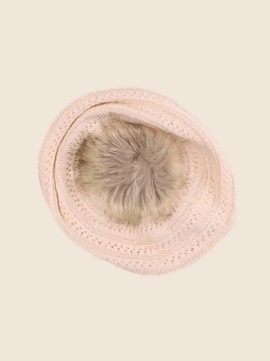 Tape à l'oeil - bonnet rose, or - 12 mois à 2 ans