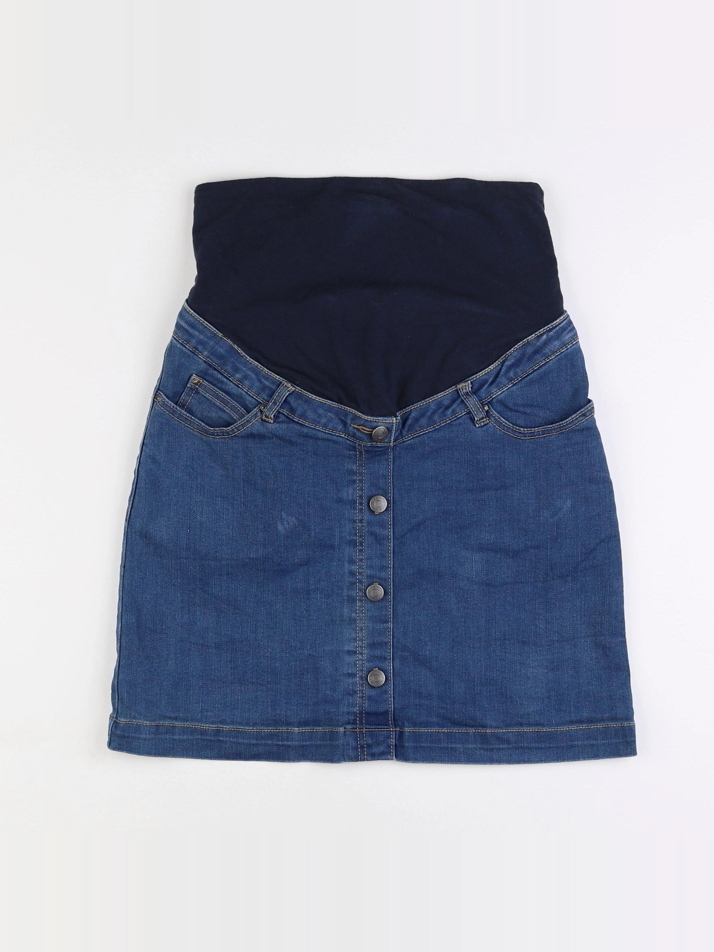 Vertbaudet - jupe grossesse bleu - 36