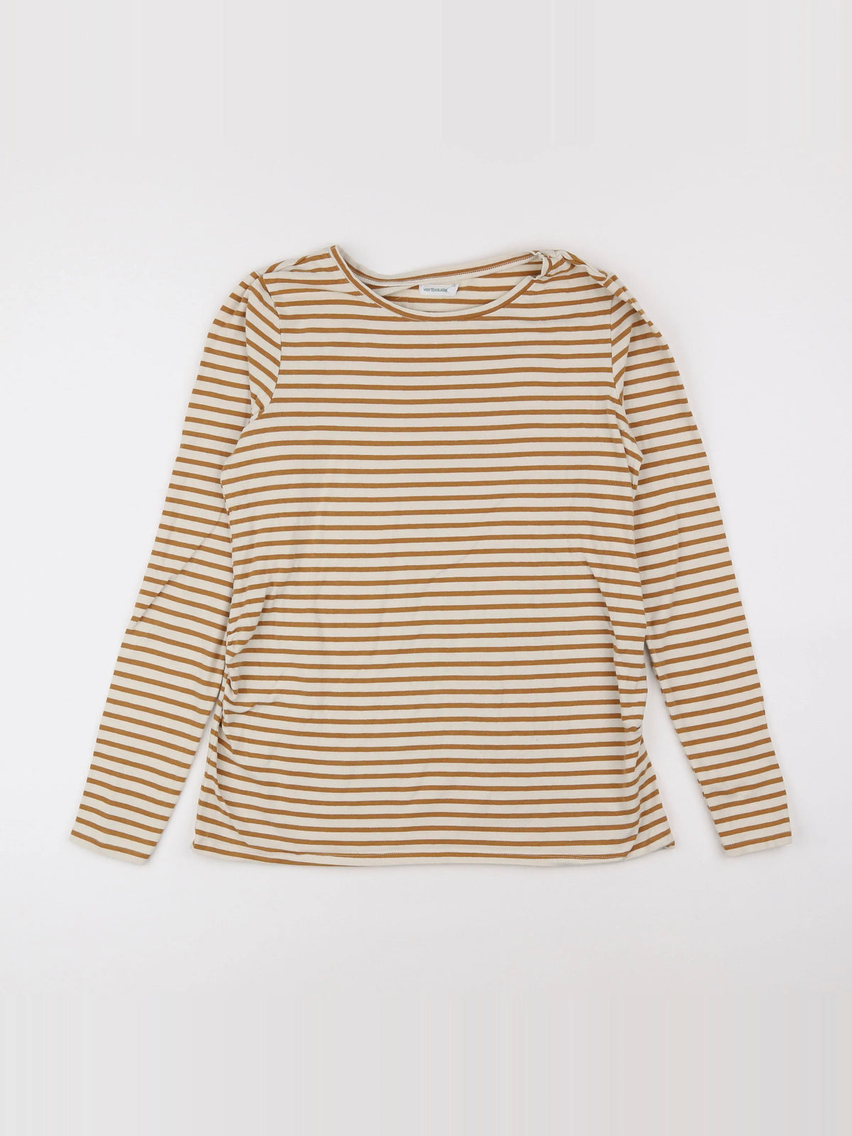 Vertbaudet - tee-shirt grossesse beige, marron - 42 à 44