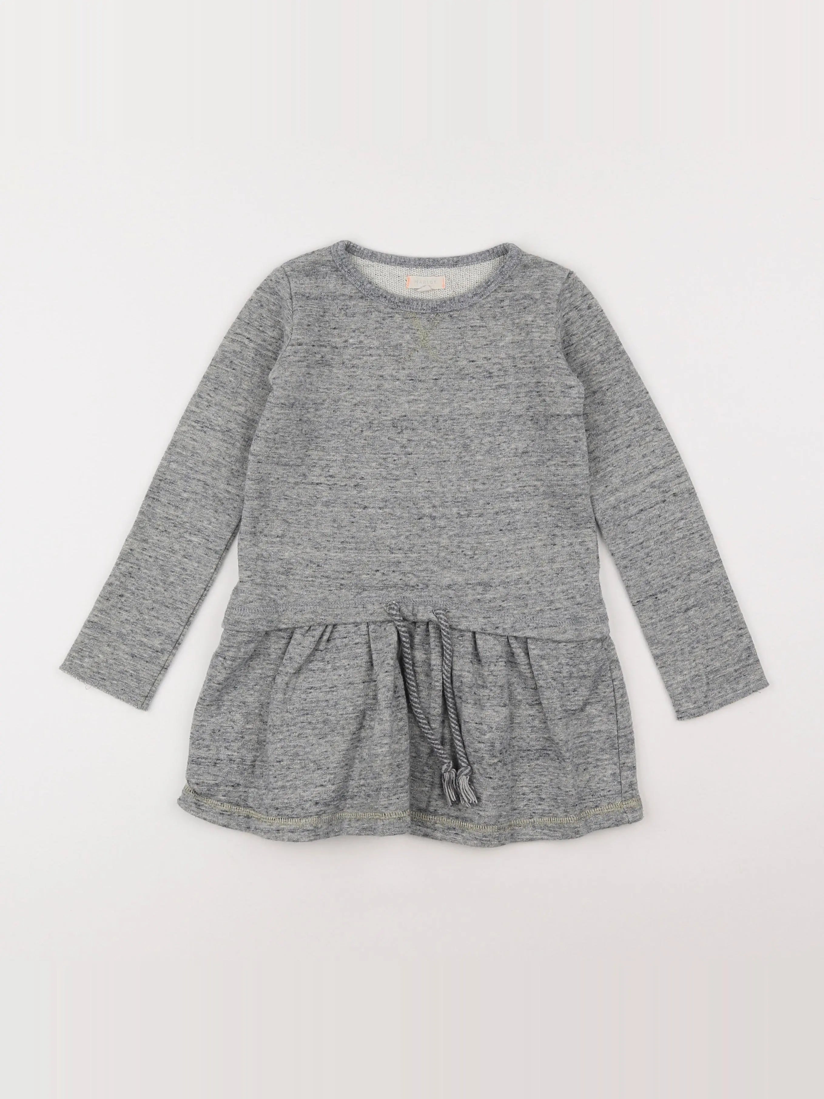 Marlot Paris - robe gris - 2 ans