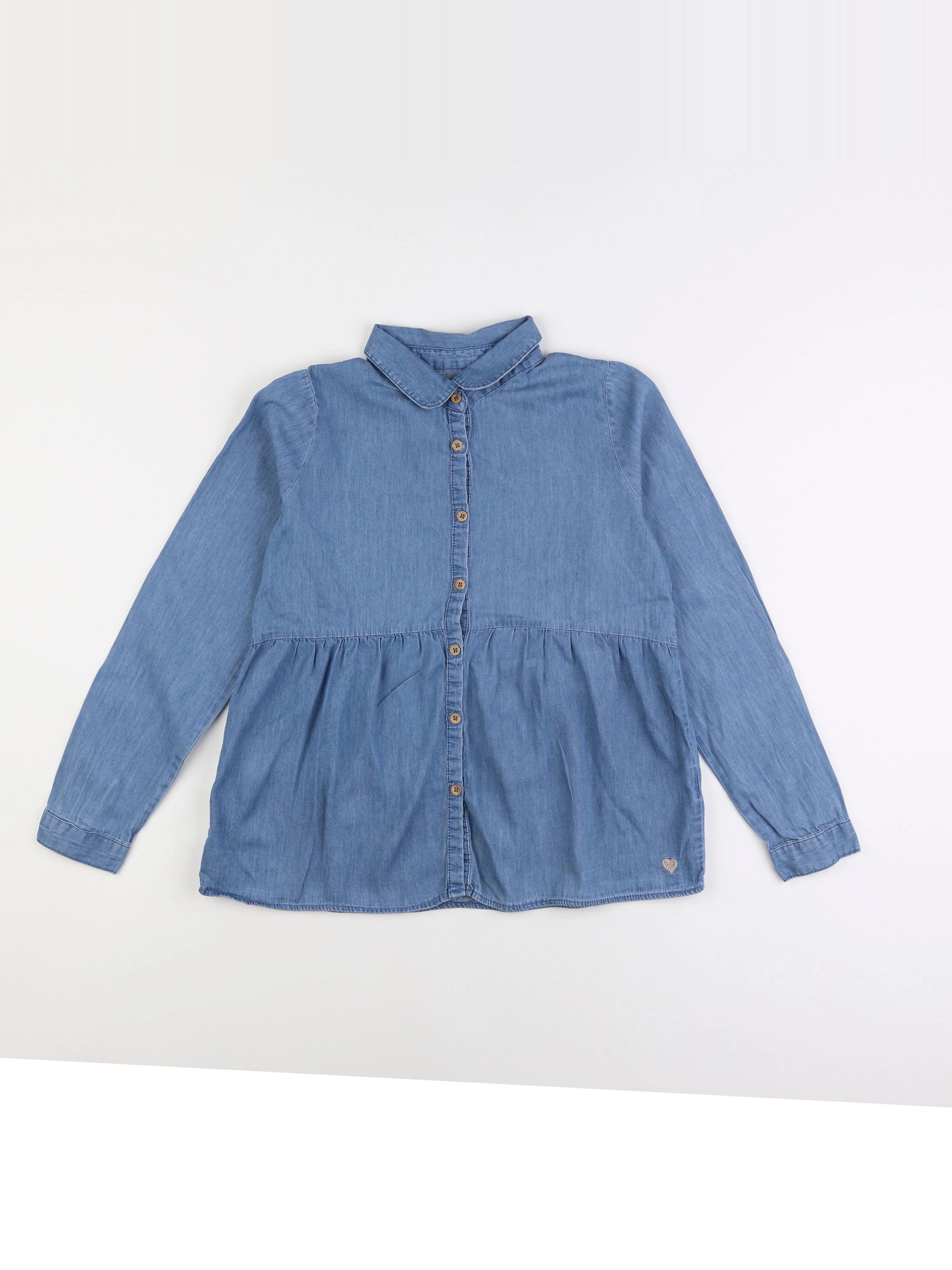 Vertbaudet - chemise bleu - 12 ans
