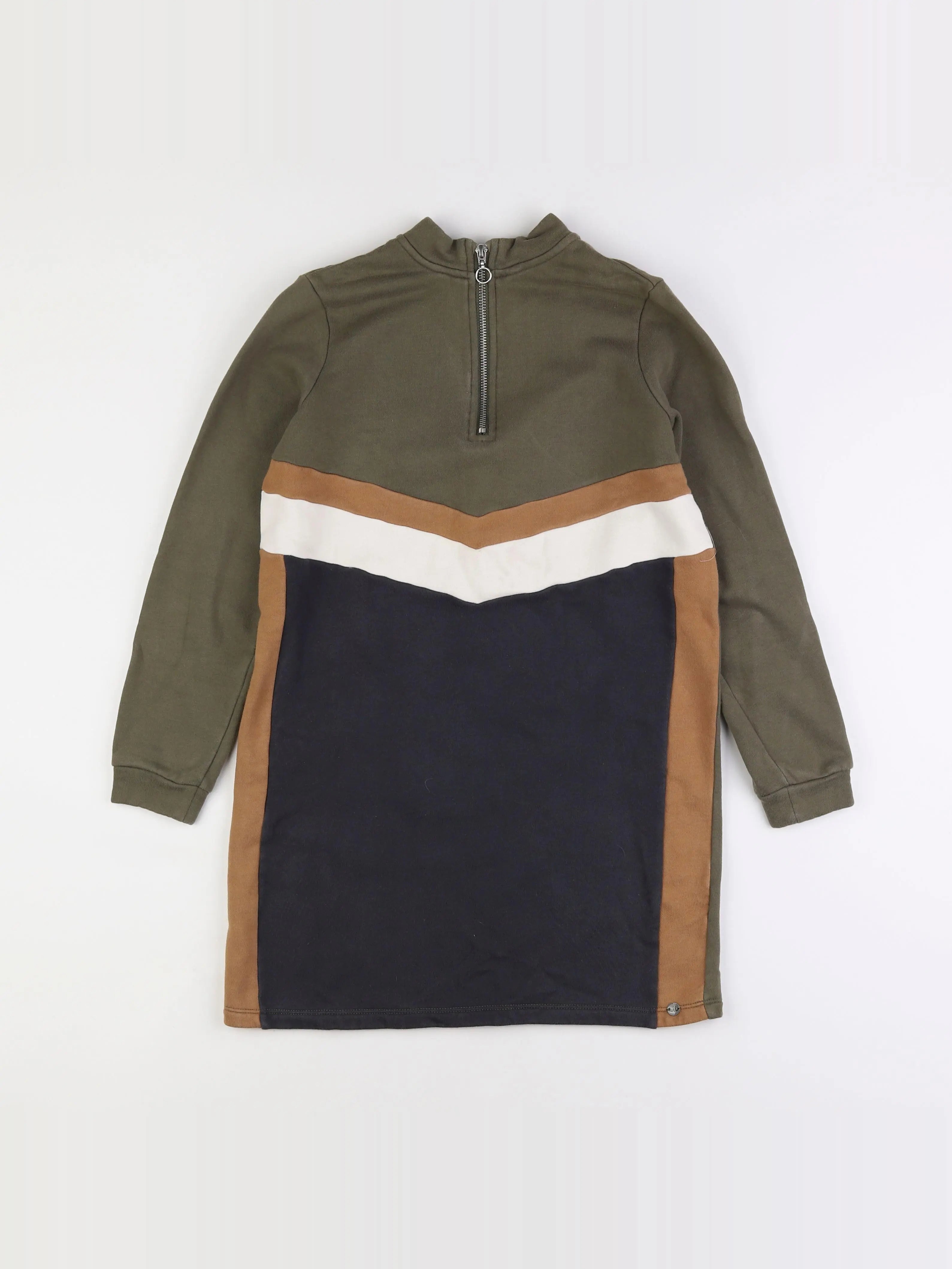 IKKS - robe vert, noir - 12 ans