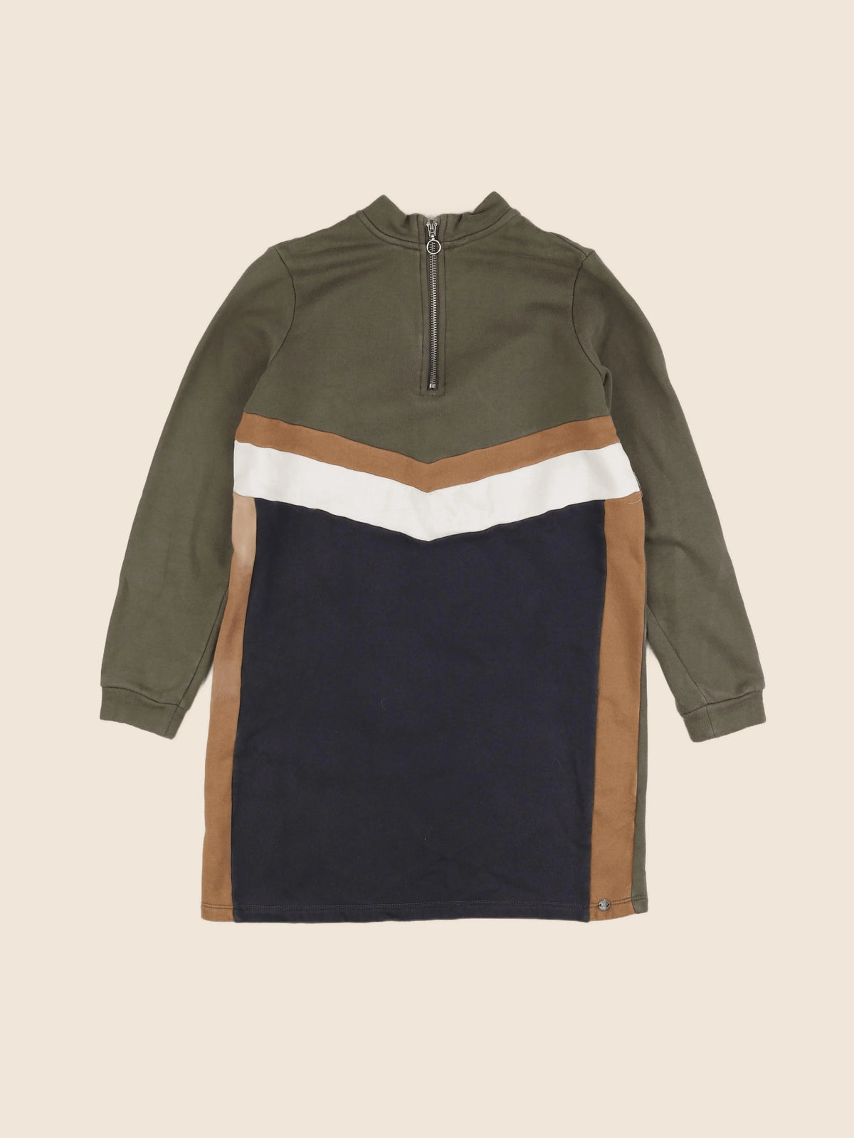IKKS - robe vert, noir - 12 ans