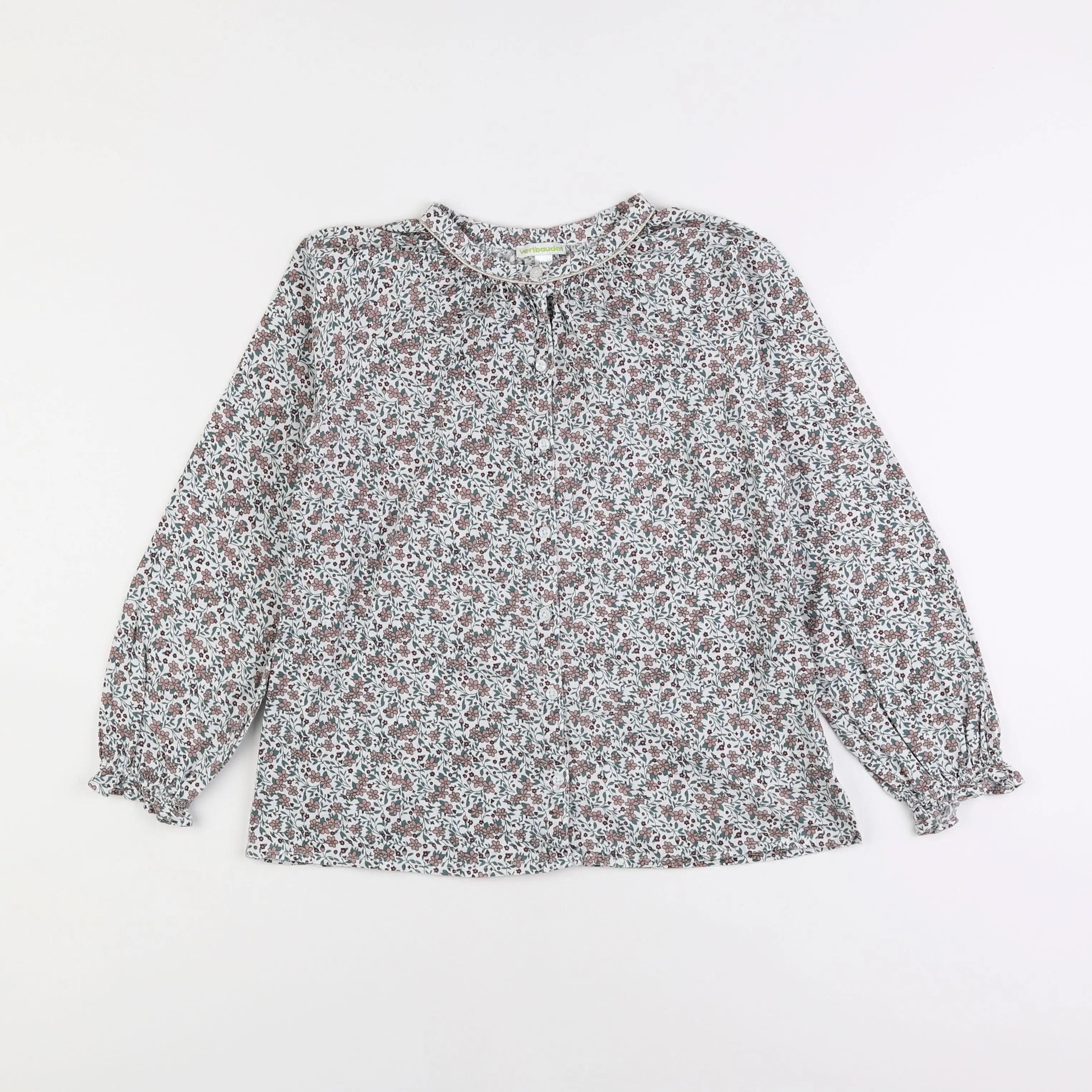 Vertbaudet - blouse multicolore - 10 ans