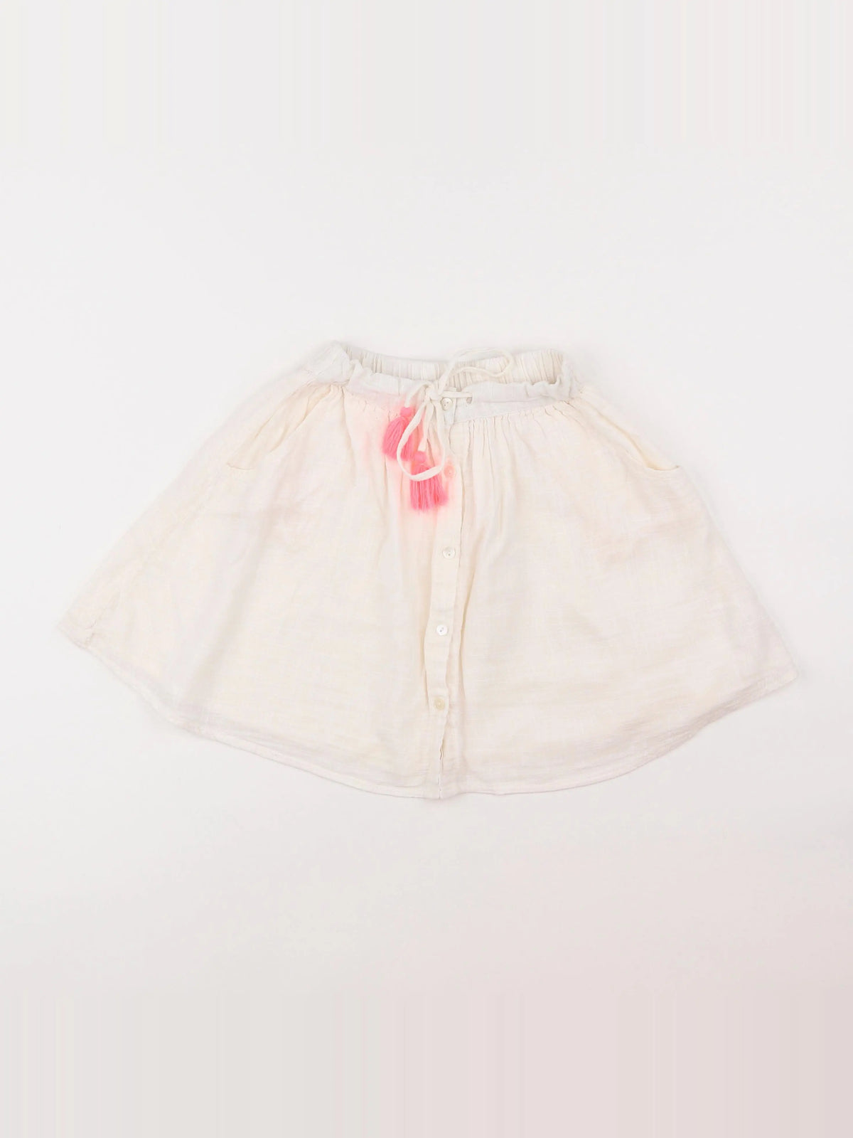 Bonheur du jour - jupe beige - 6 ans