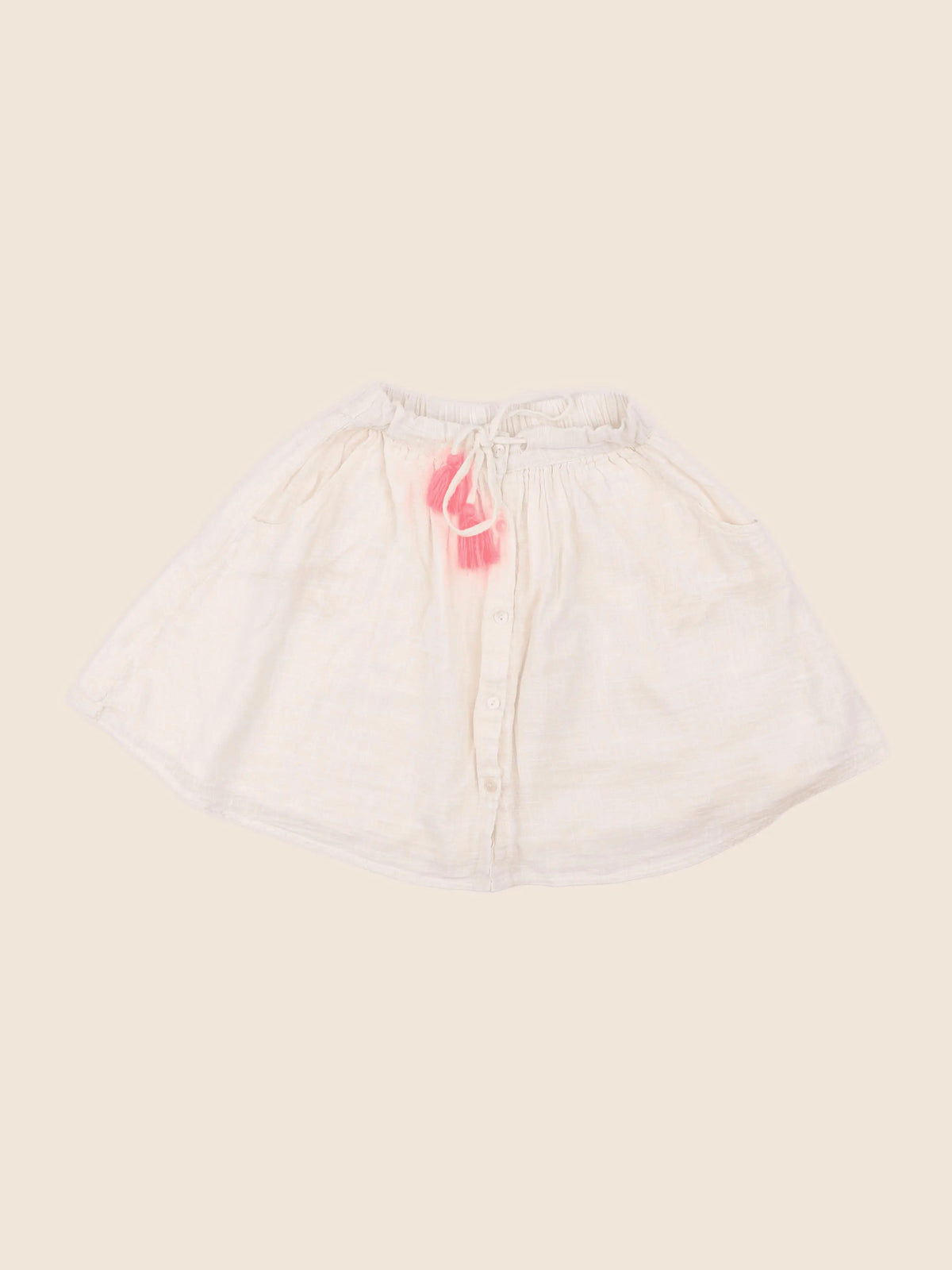 Bonheur du jour - jupe beige - 6 ans