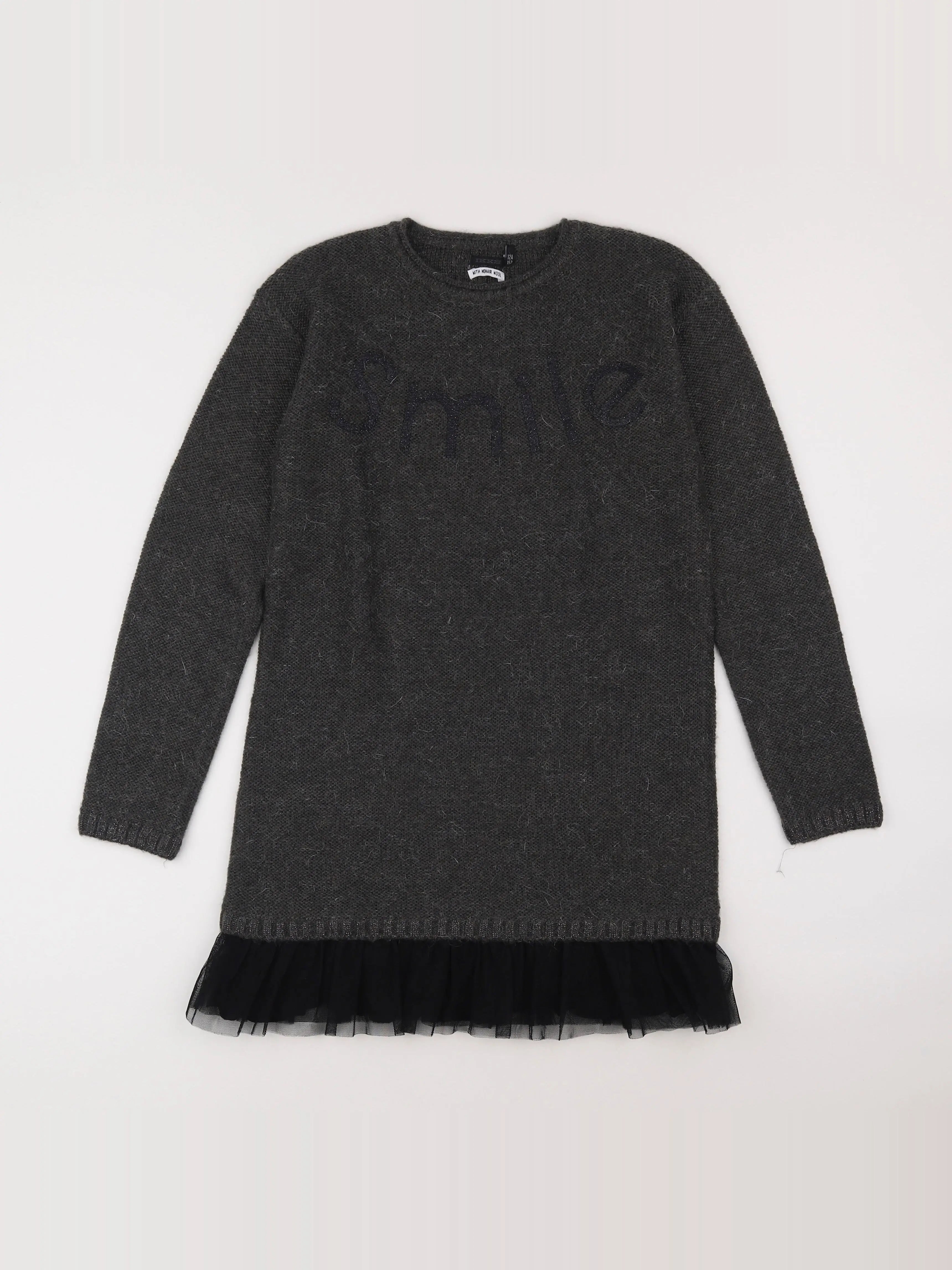 IKKS - robe gris - 12 ans
