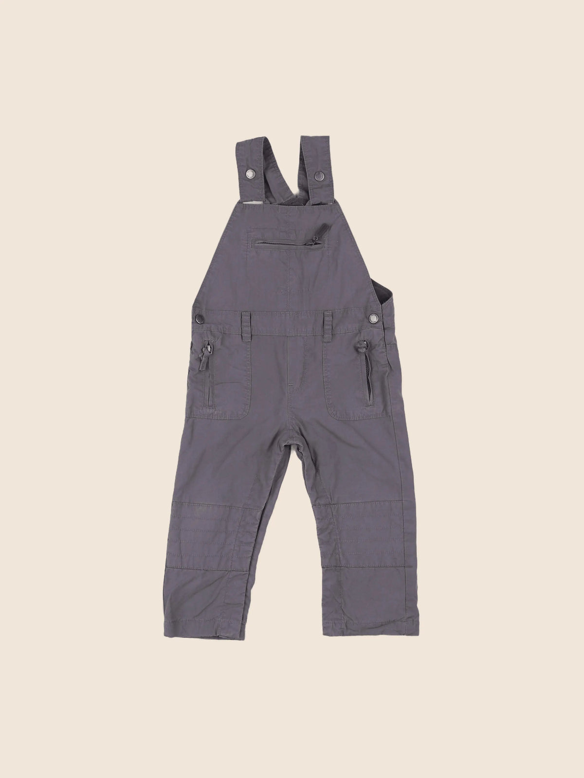 Vertbaudet - salopette gris - 18 mois