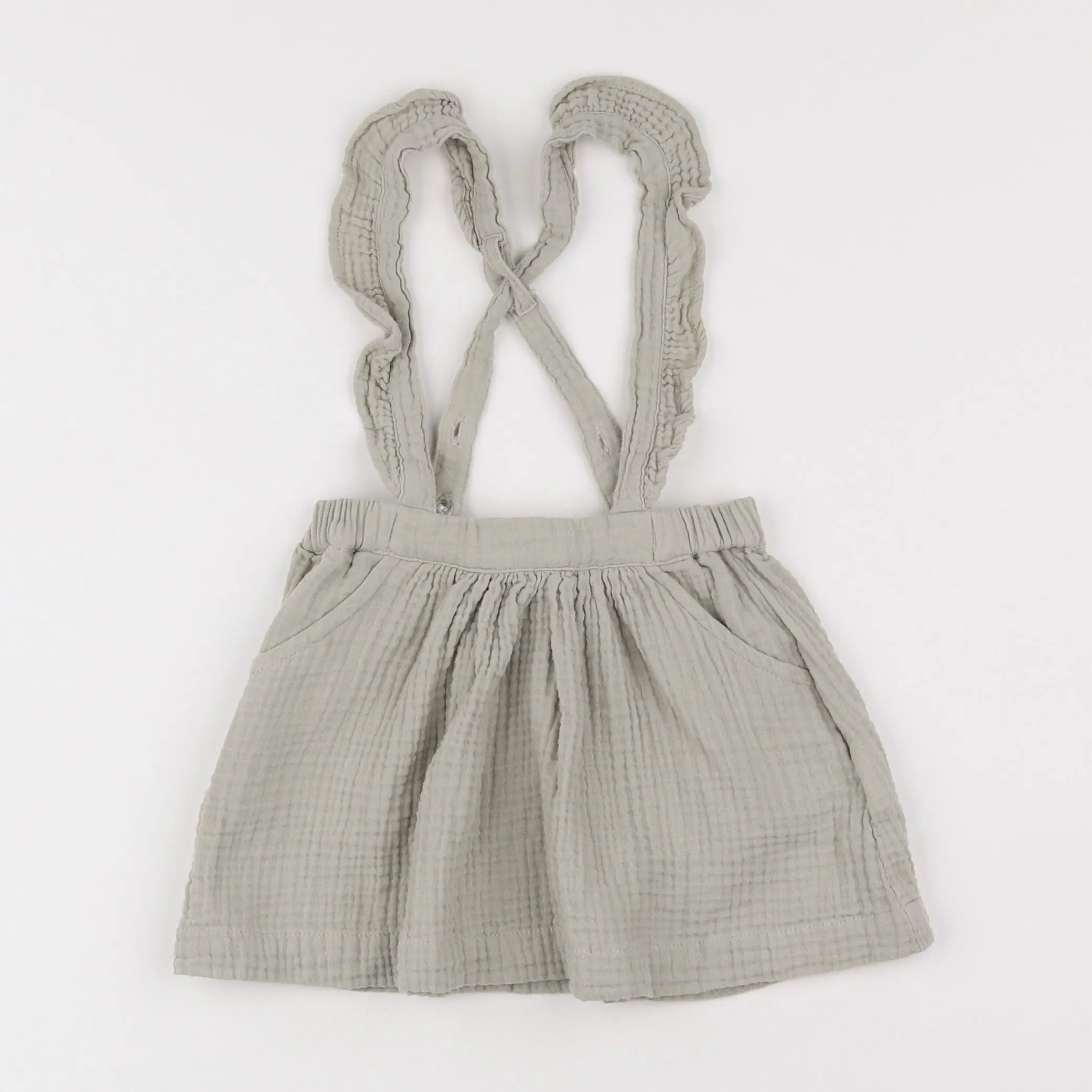 Vertbaudet - jupe vert - 18 mois