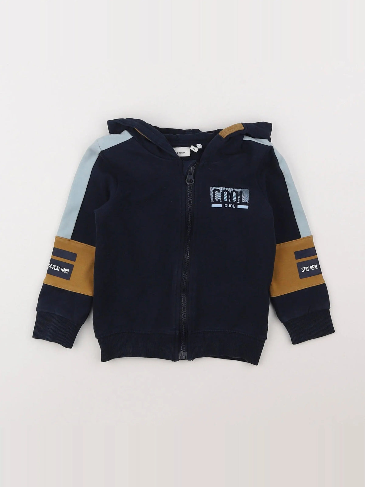 Name it - sweat bleu - 12/18 mois