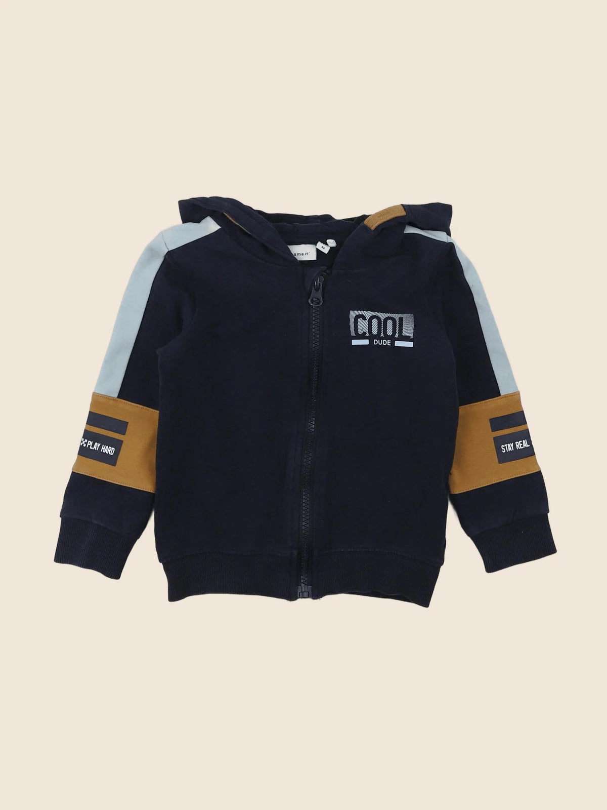 Name it - sweat bleu - 12/18 mois