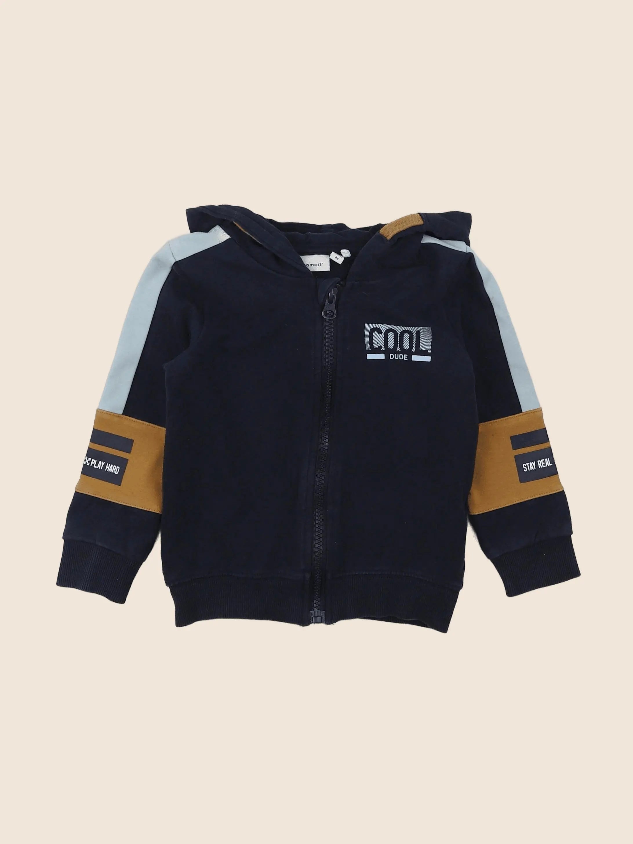 Name it - sweat bleu - 12/18 mois