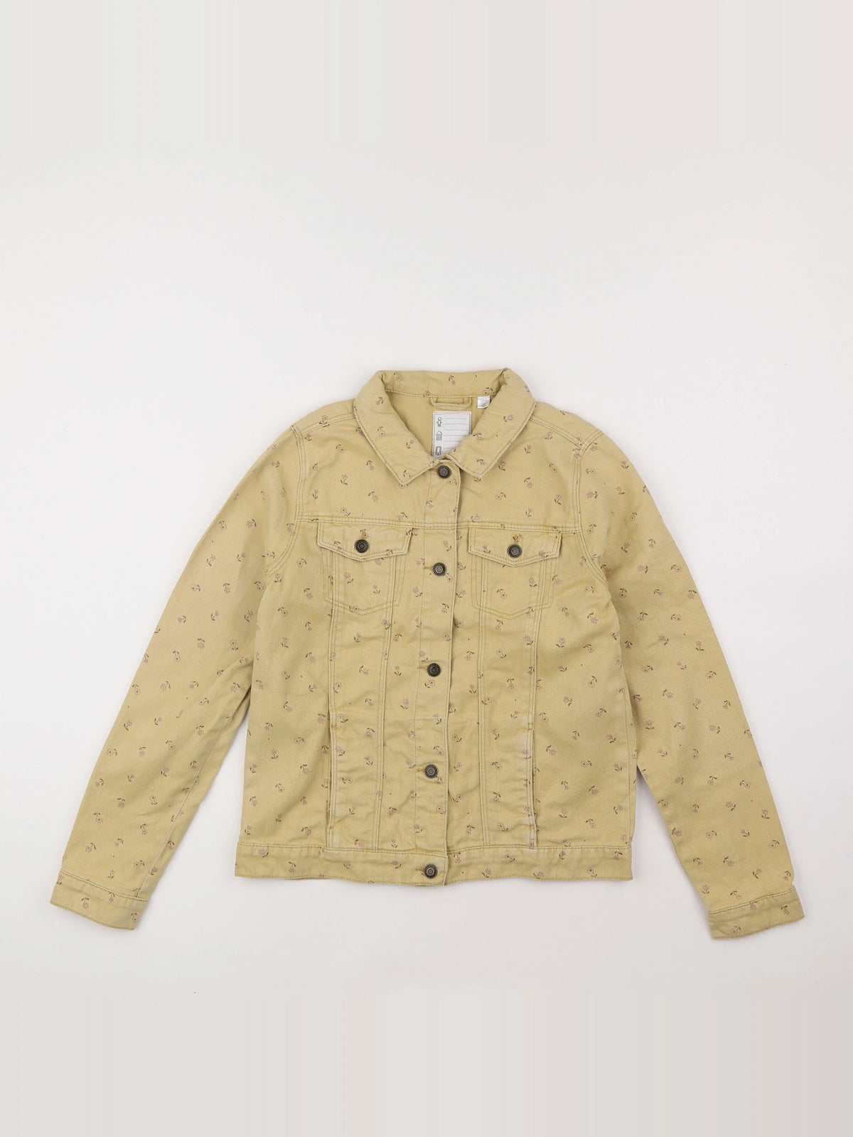 Vertbaudet - veste jaune - 12 ans