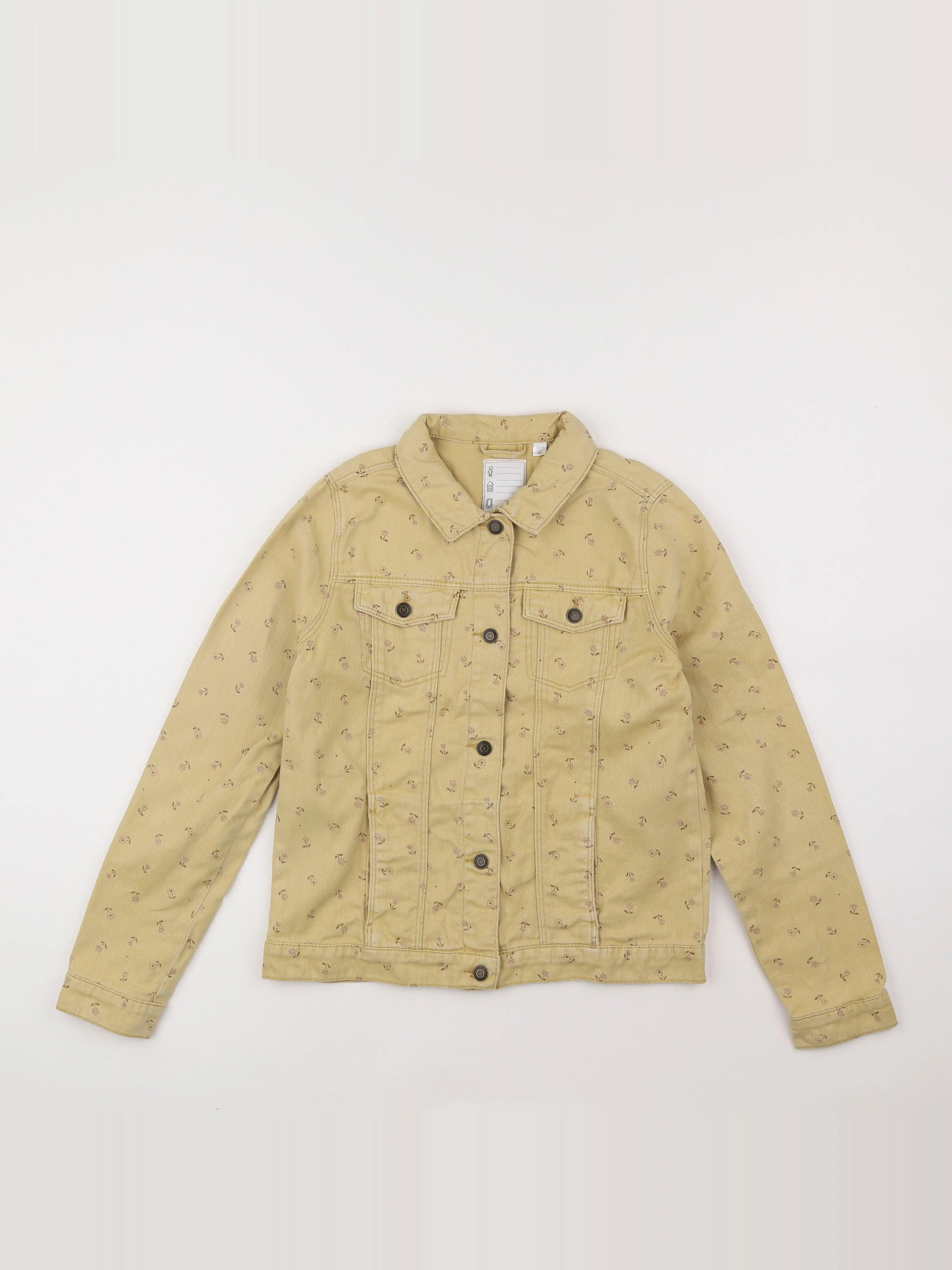 Vertbaudet - veste jaune - 12 ans