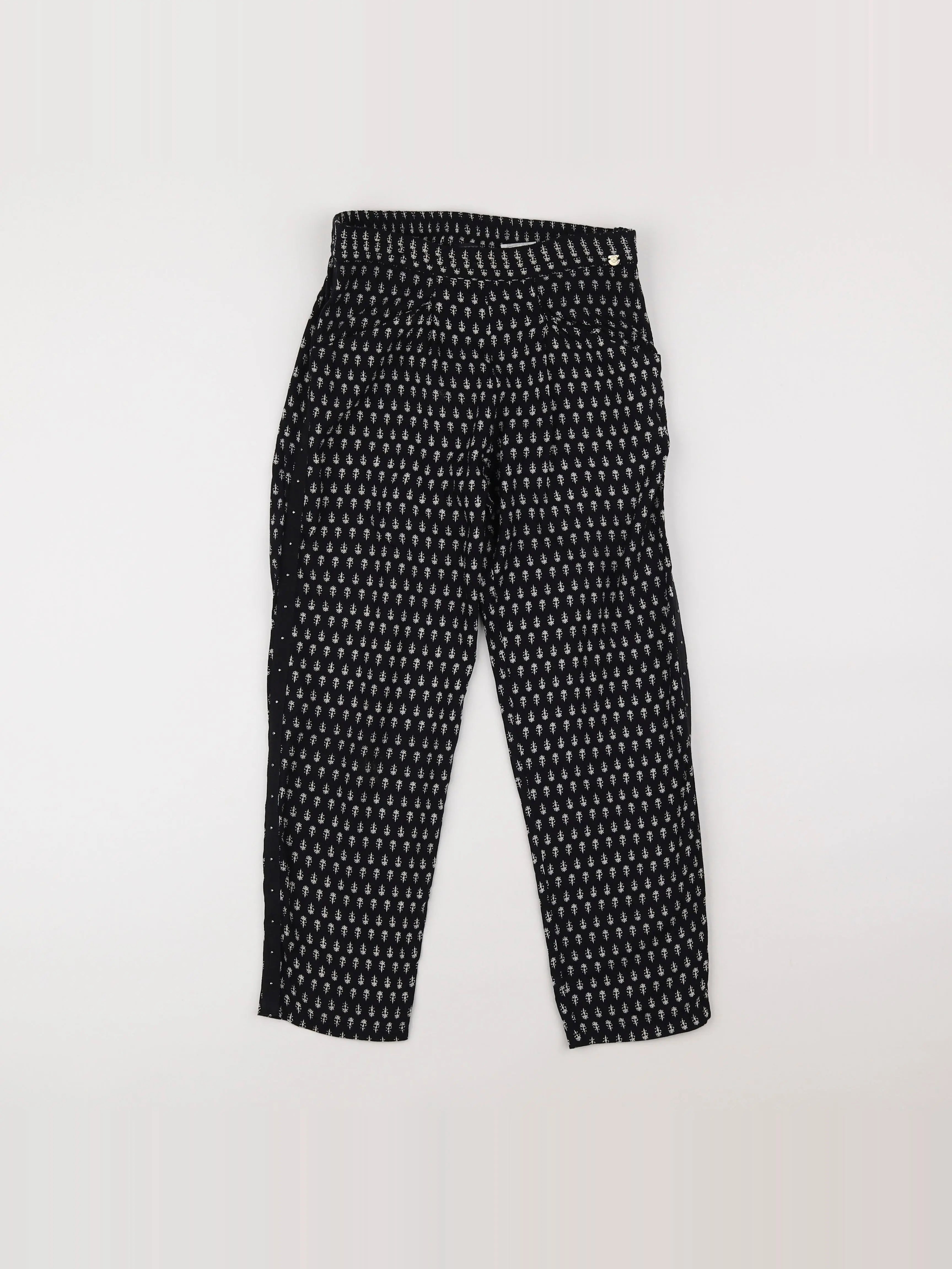 IKKS - pantalon noir - 10 ans