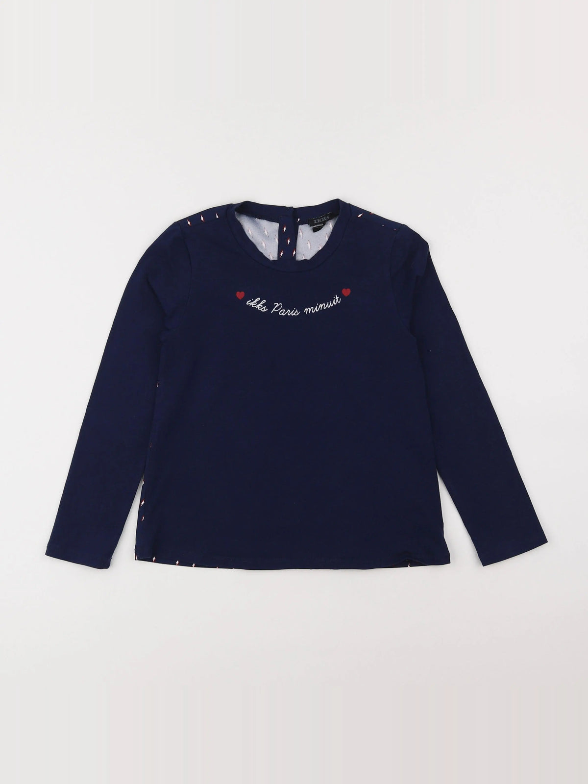 IKKS - tee-shirt bleu - 8 ans