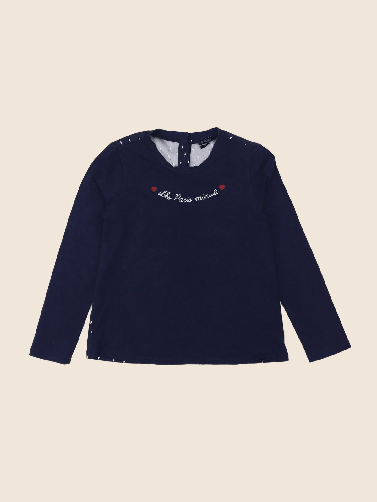 IKKS - tee-shirt bleu - 8 ans