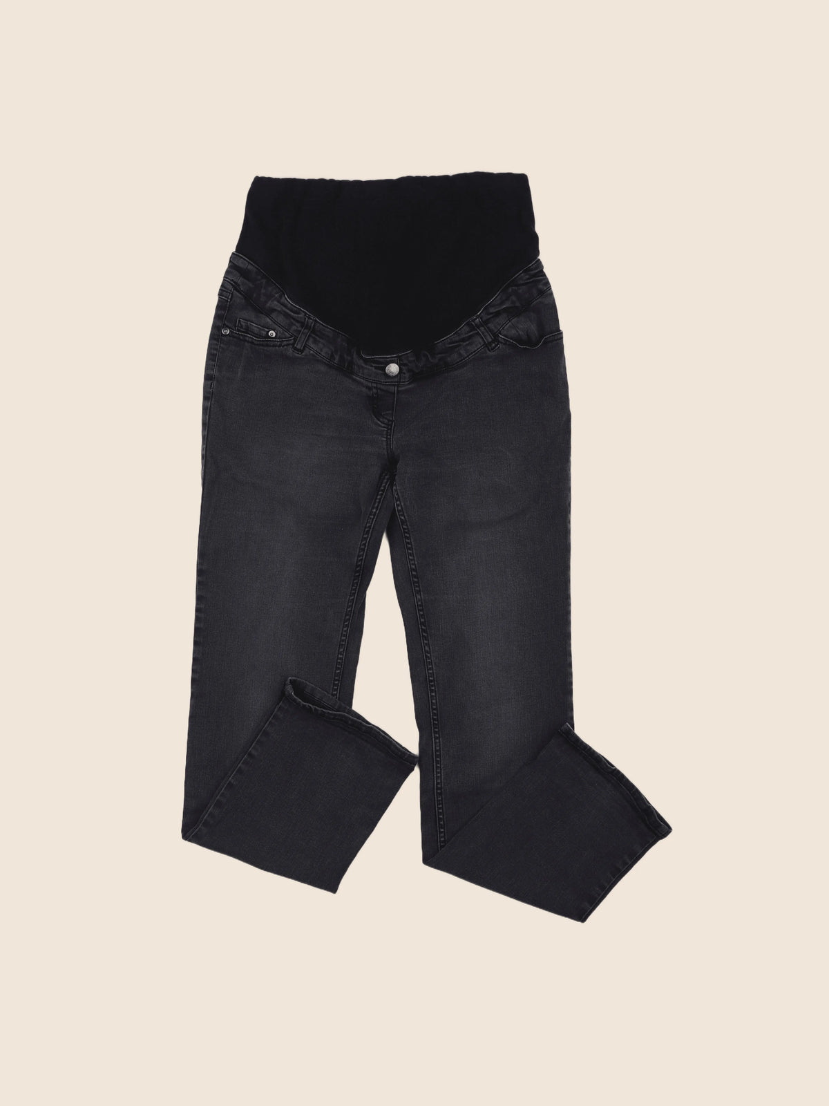 Vertbaudet - jean grossesse gris - 42