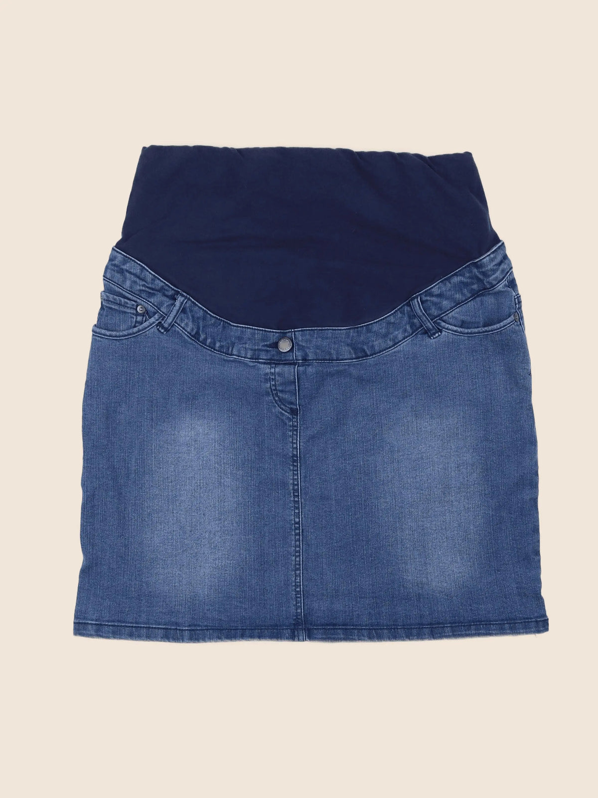 Vertbaudet - jupe grossesse bleu - 44