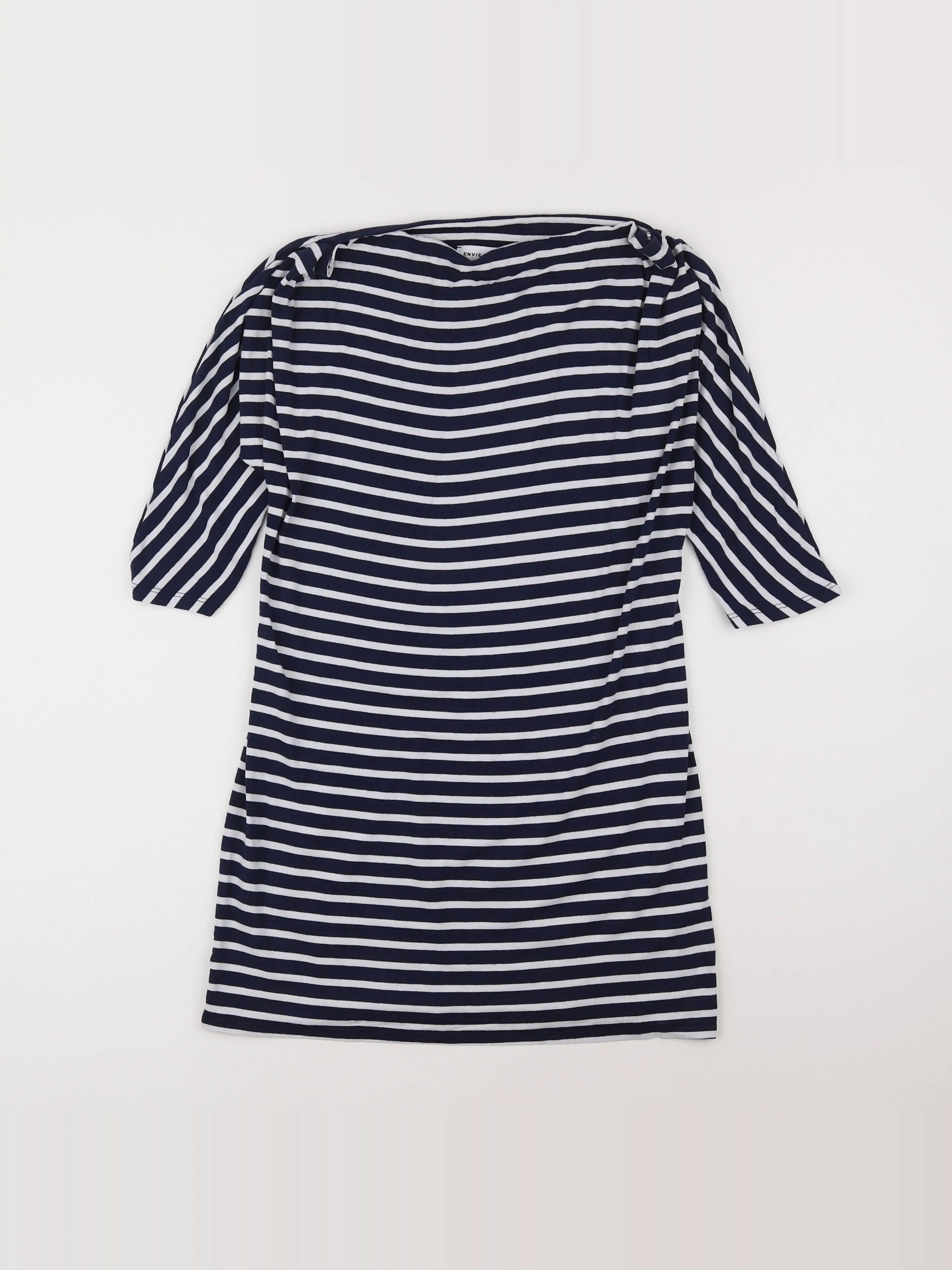 Envie de fraise - tee-shirt grossesse bleu - 38 à 40