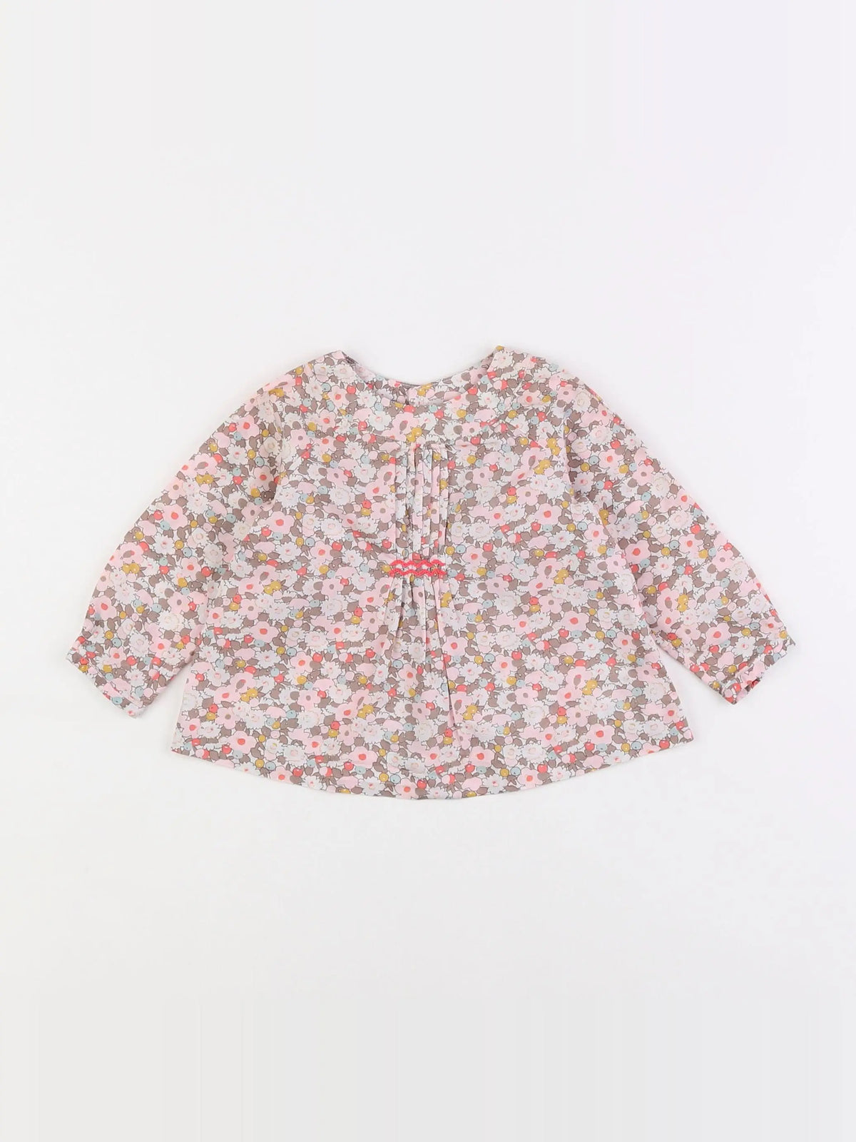 Jacadi - blouse liberty rose - 6 mois