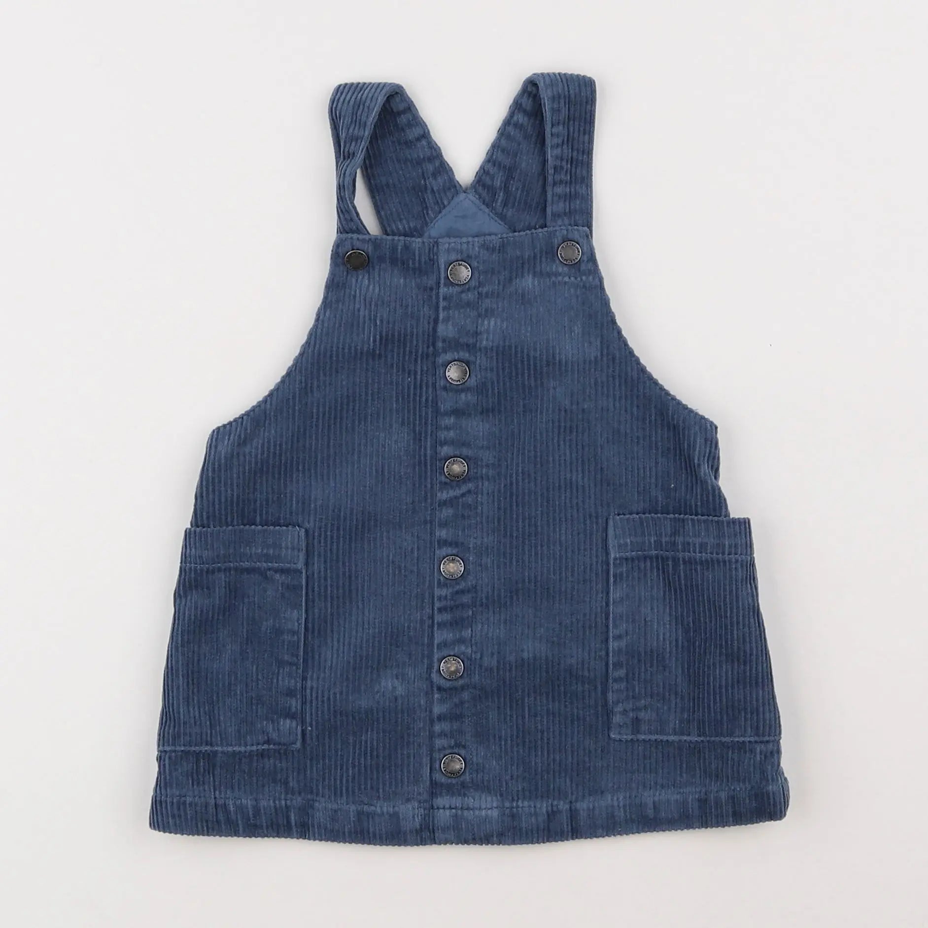 Vertbaudet - robe bleu - 9 mois