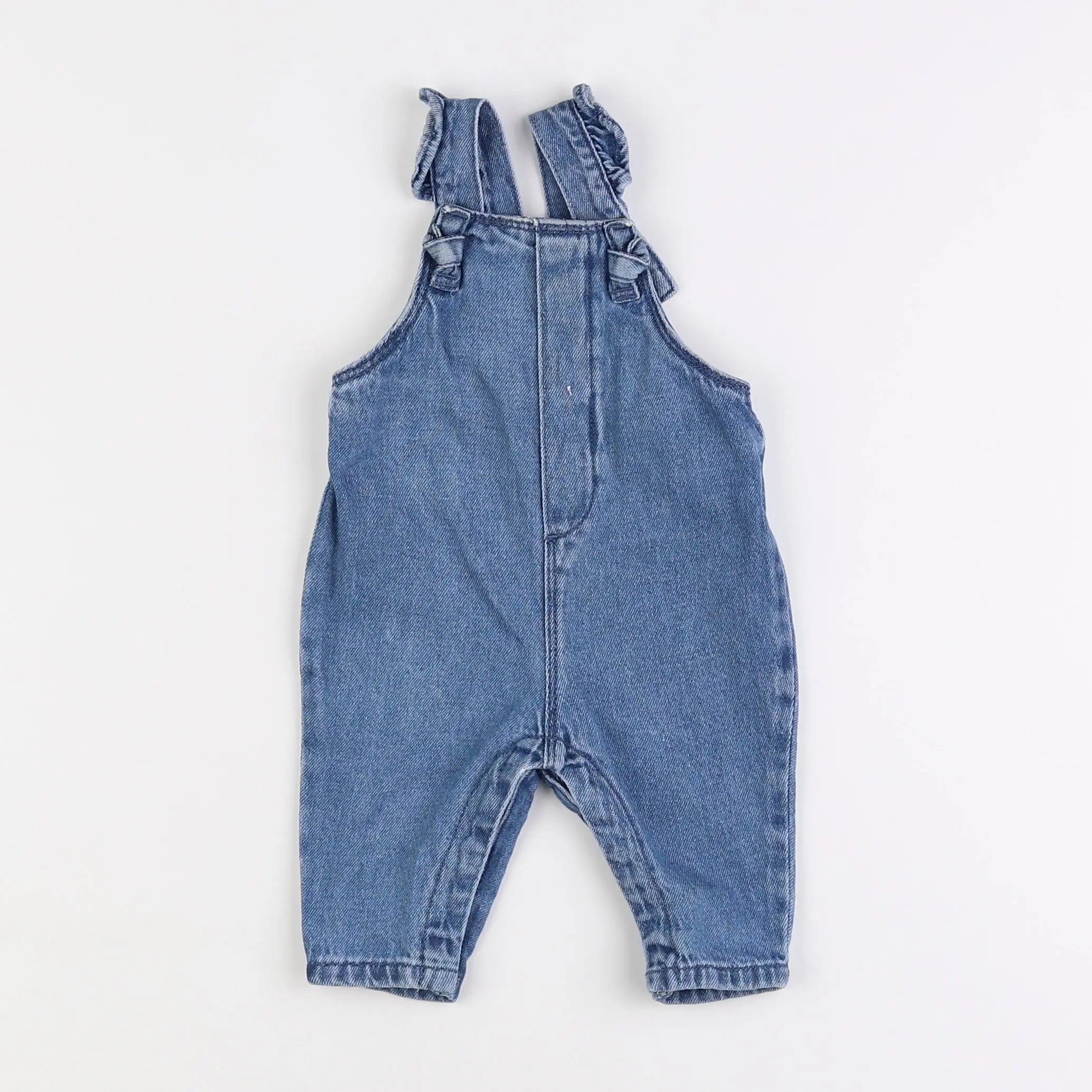 Vertbaudet - salopette bleu - 3 mois
