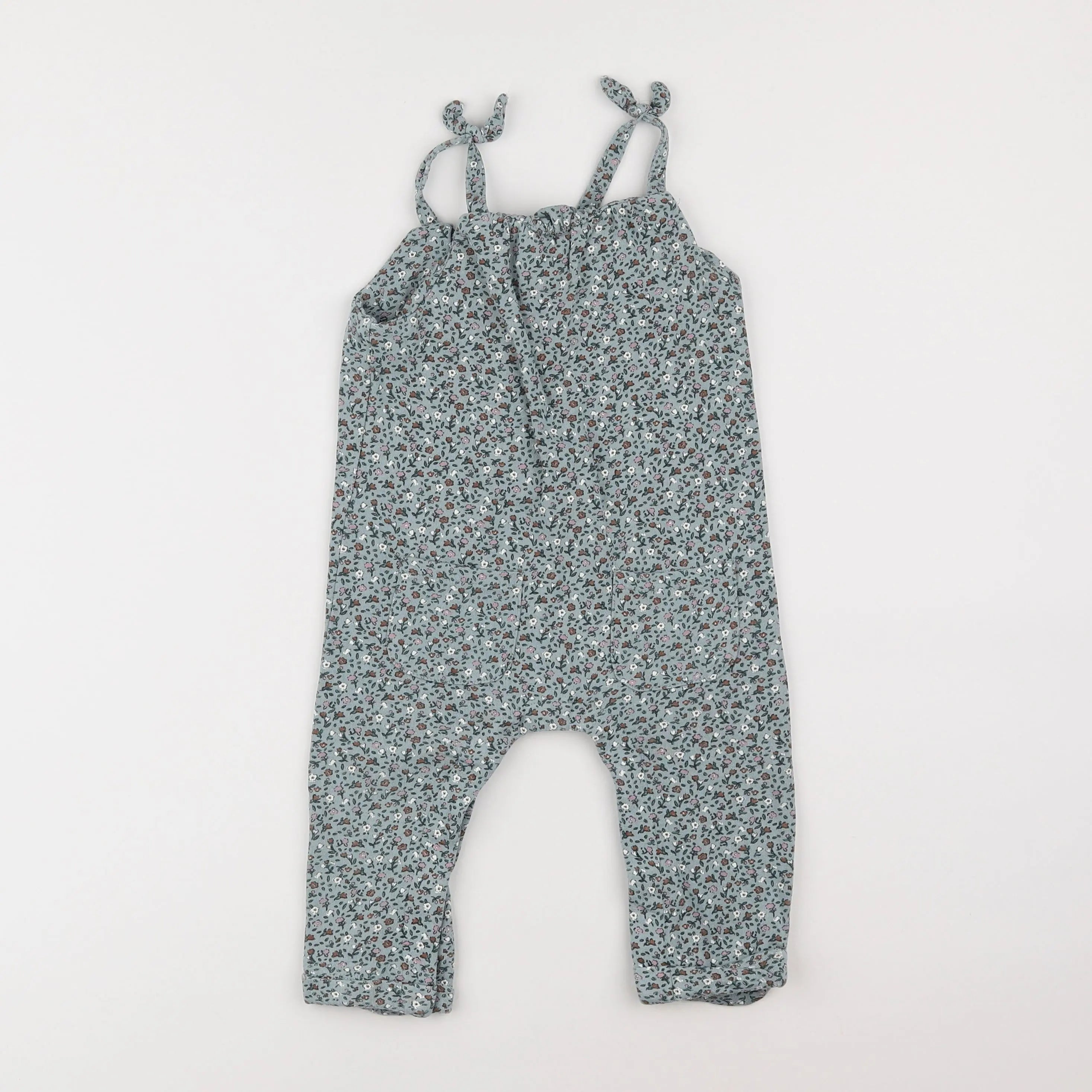 Vertbaudet - combinaison vert - 18 mois