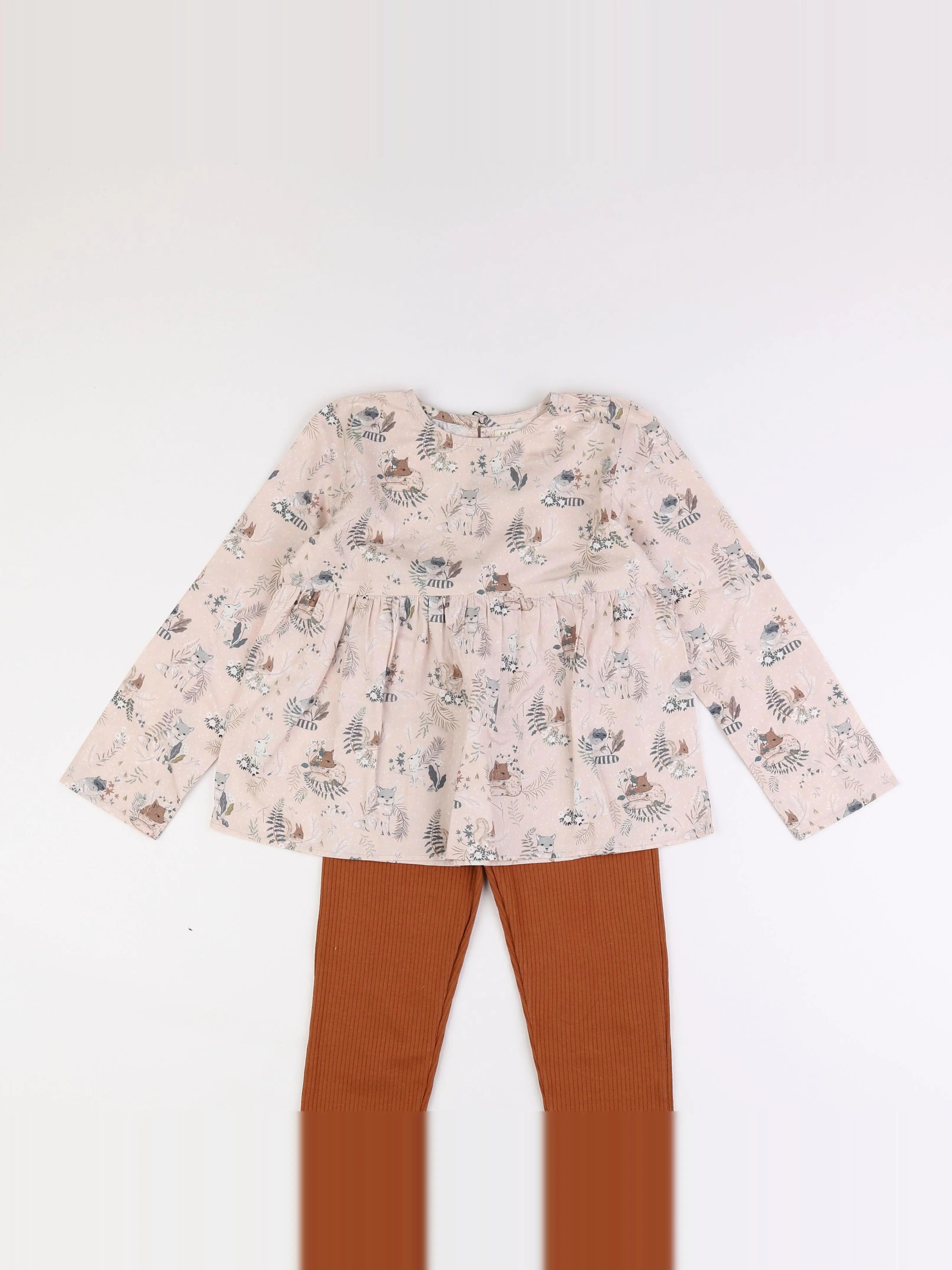 GABRIELLE PARIS - ensemble marron - 6 ans