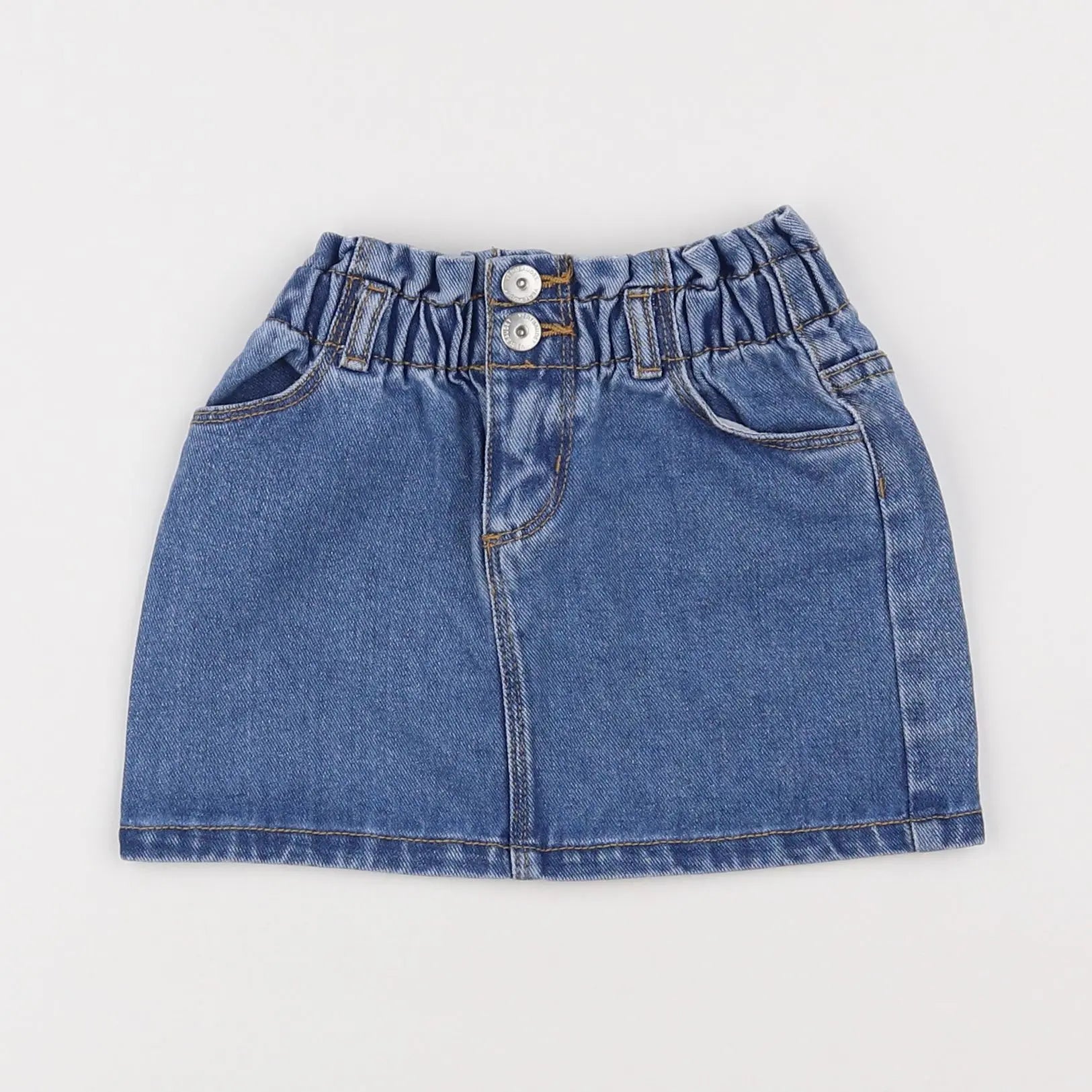 Vertbaudet - jupe bleu - 3 ans