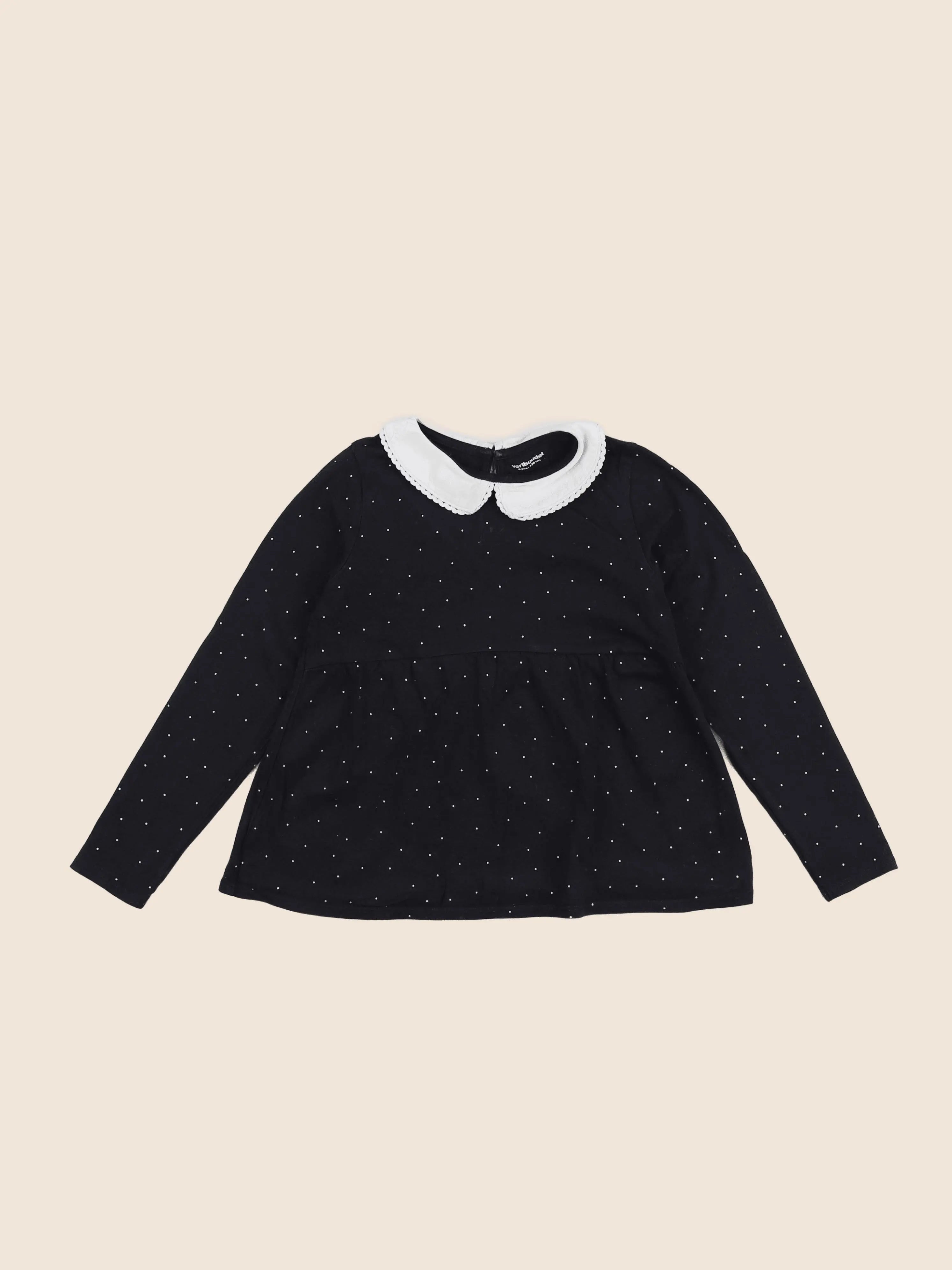 Vertbaudet - tee-shirt noir - 8 ans