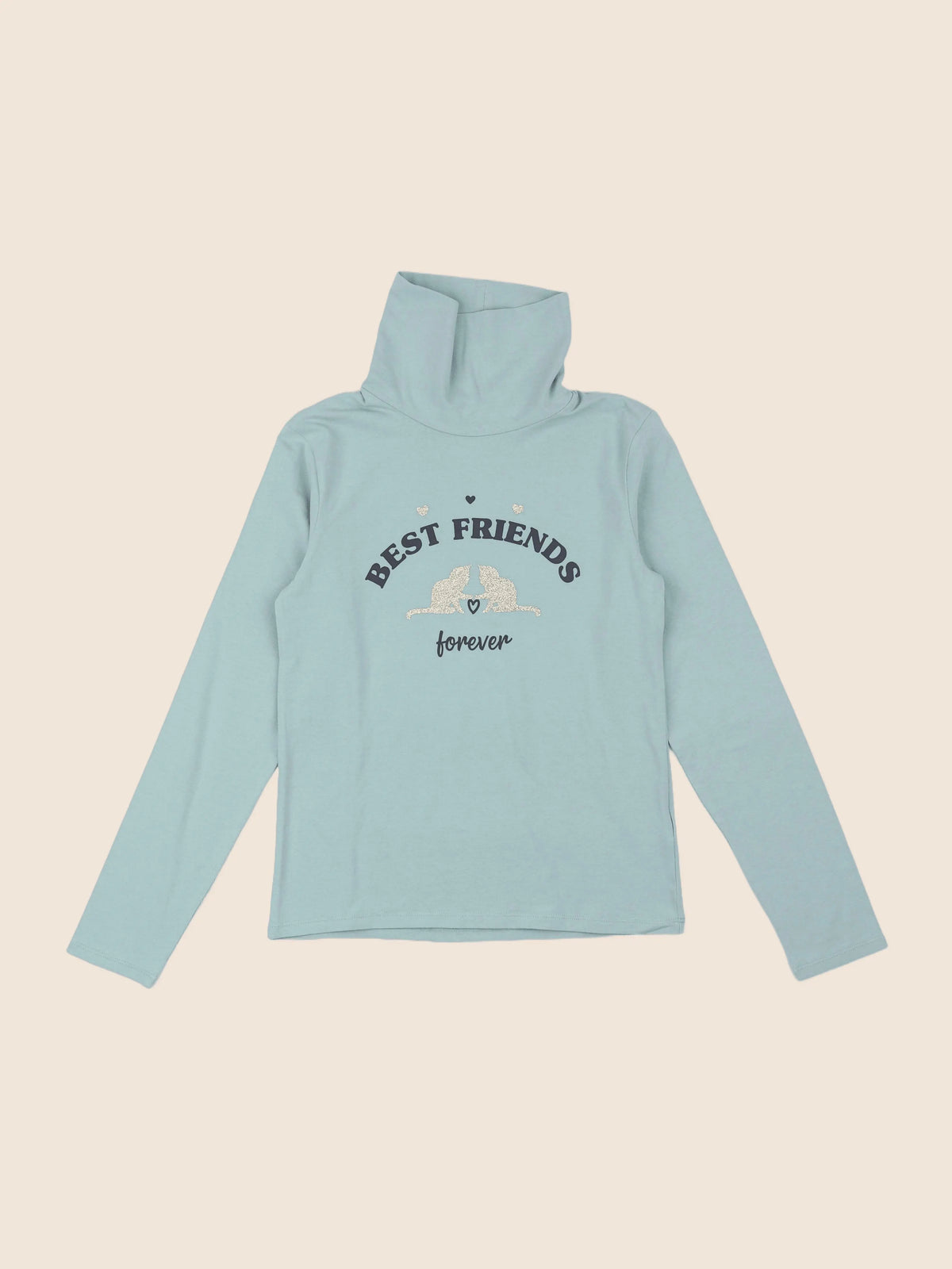 Vertbaudet - sous-pull bleu - 10 ans