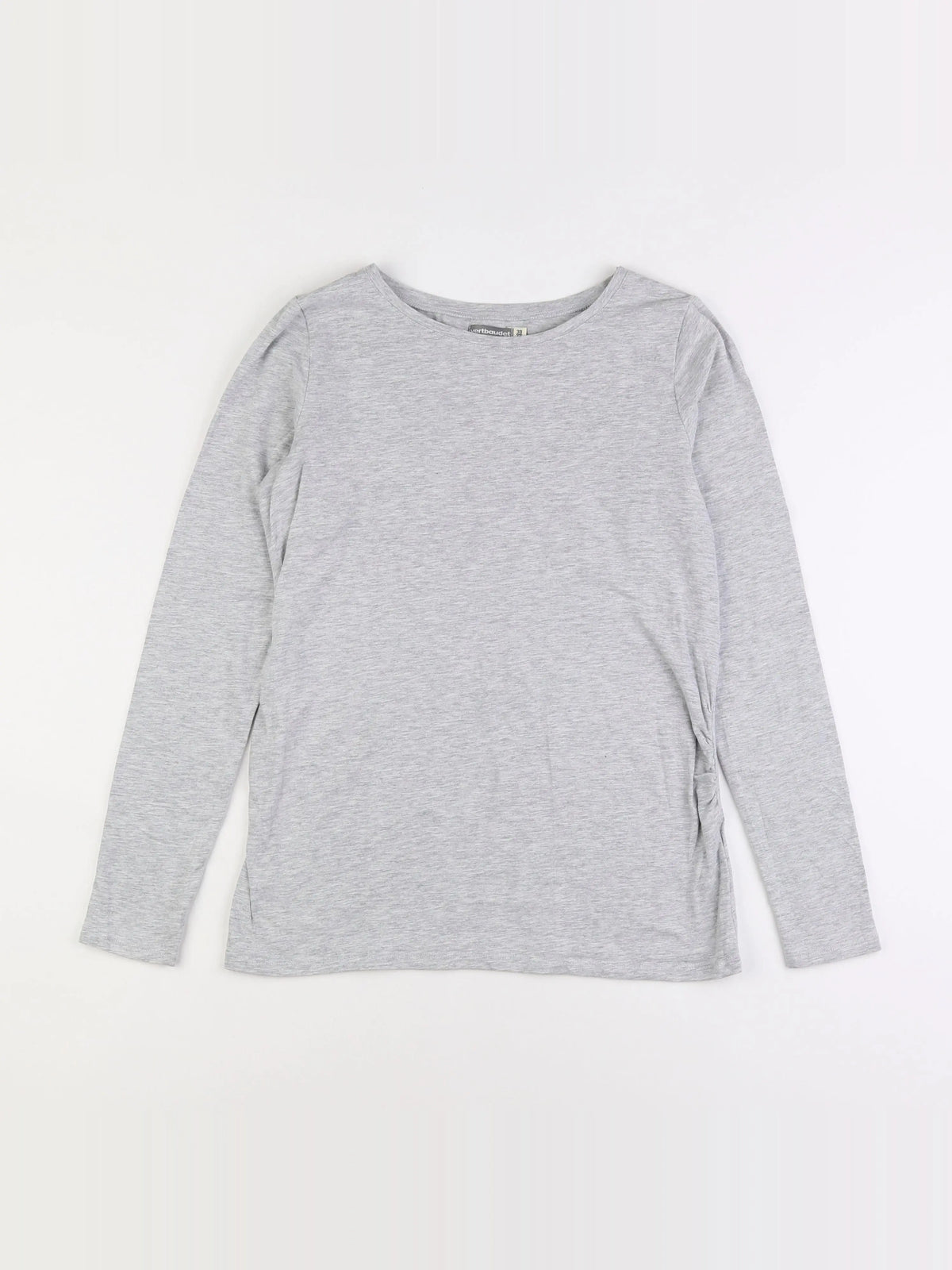 Vertbaudet - tee-shirt grossesse gris - 38 à 40