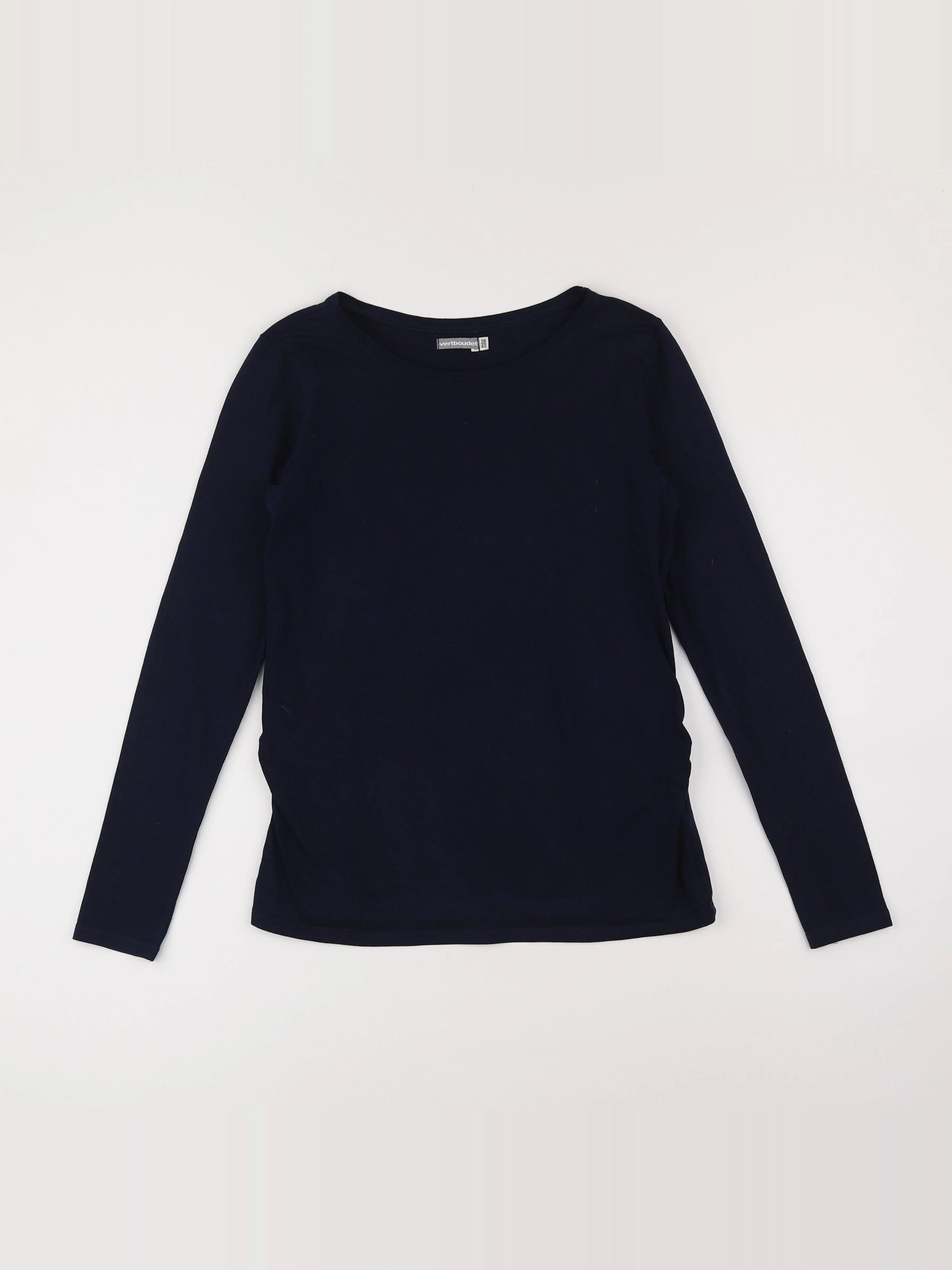 Vertbaudet - tee-shirt grossesse bleu - 38 à 40