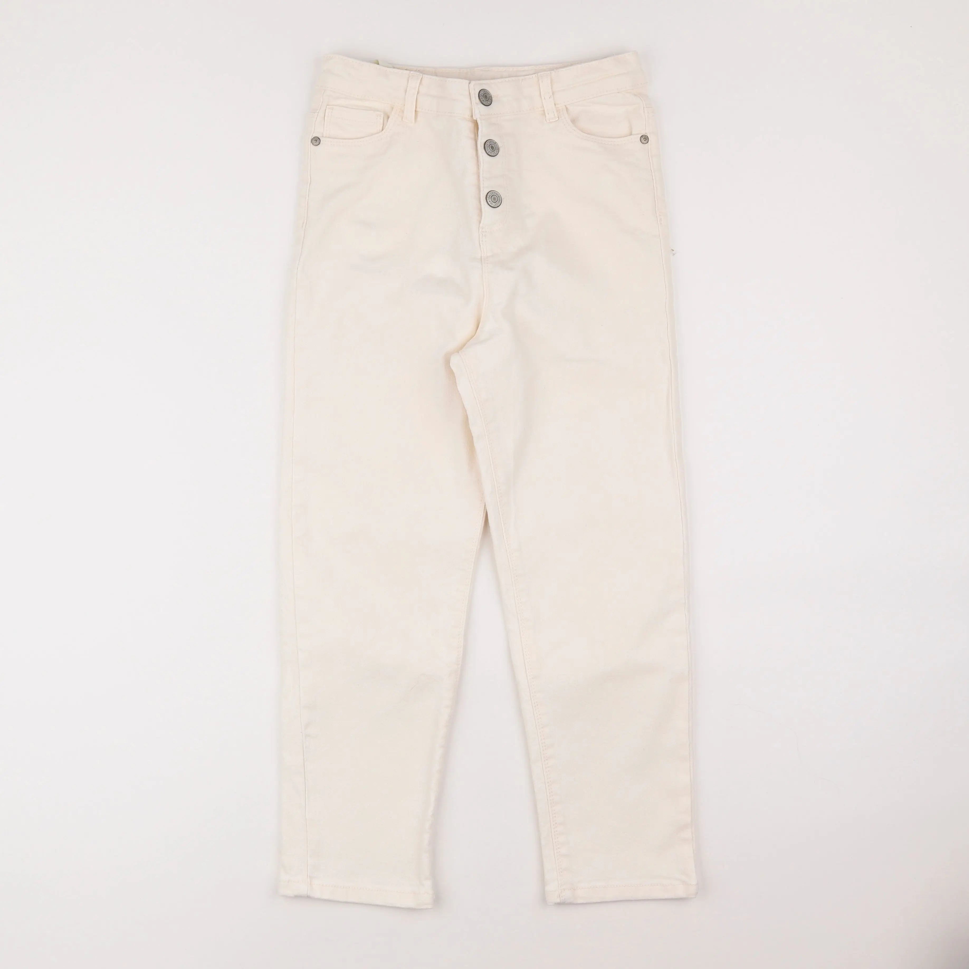 Vertbaudet - jean blanc - 10 ans