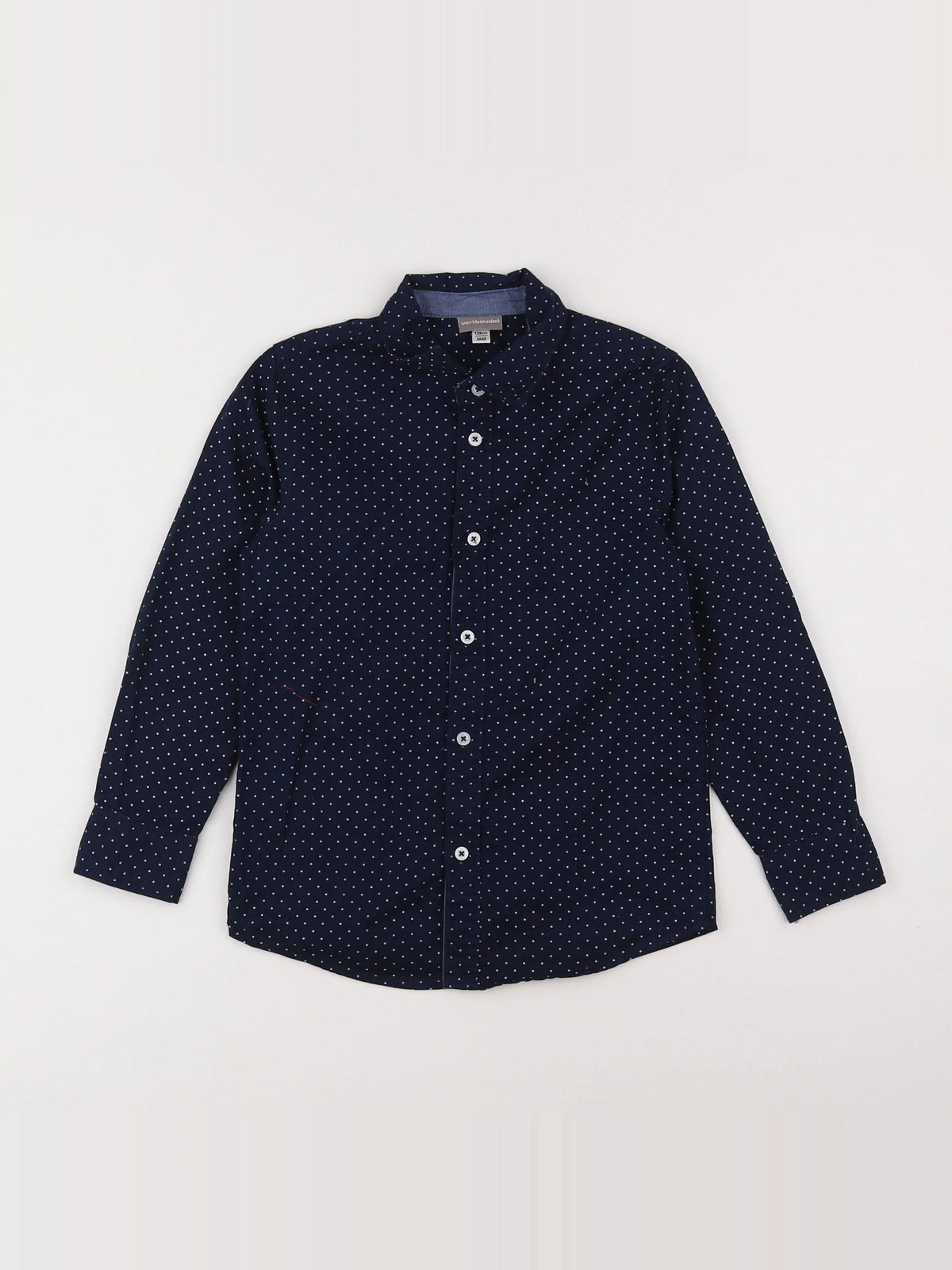 Vertbaudet - chemise bleu - 8 ans