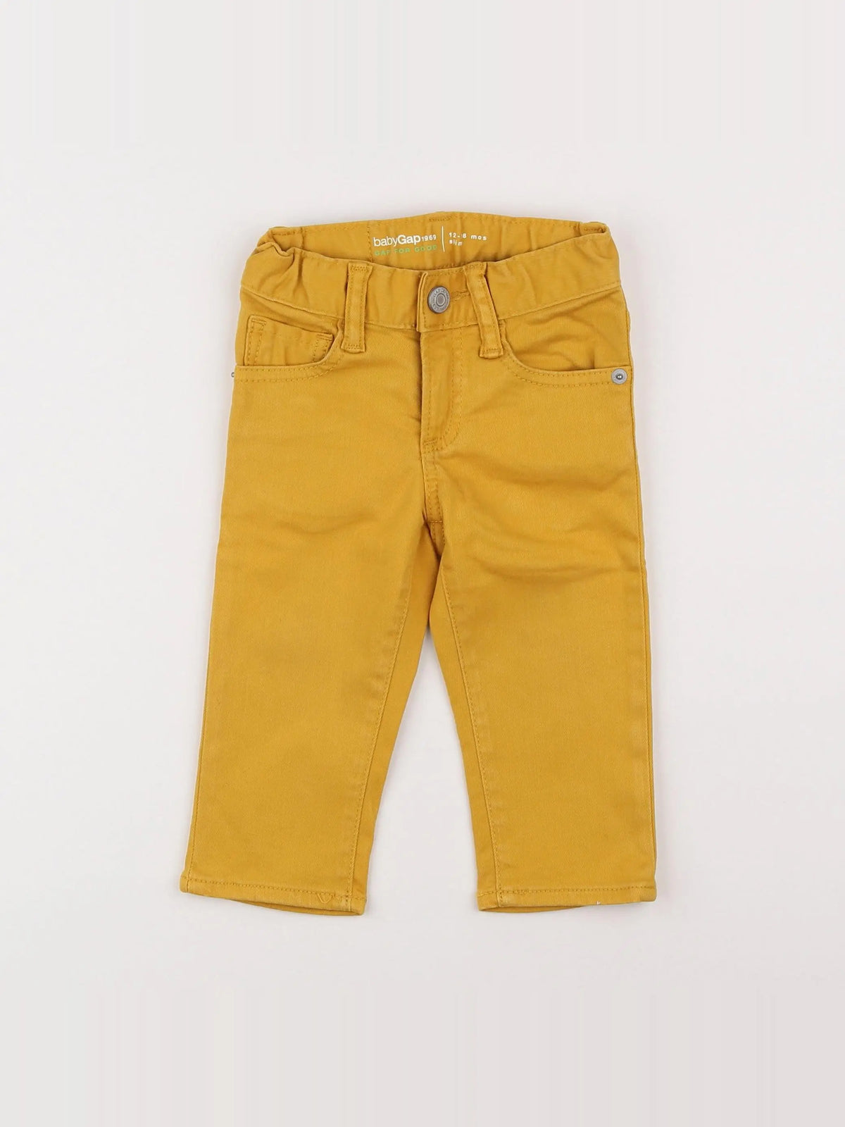 GAP - jean jaune - 12/18 mois
