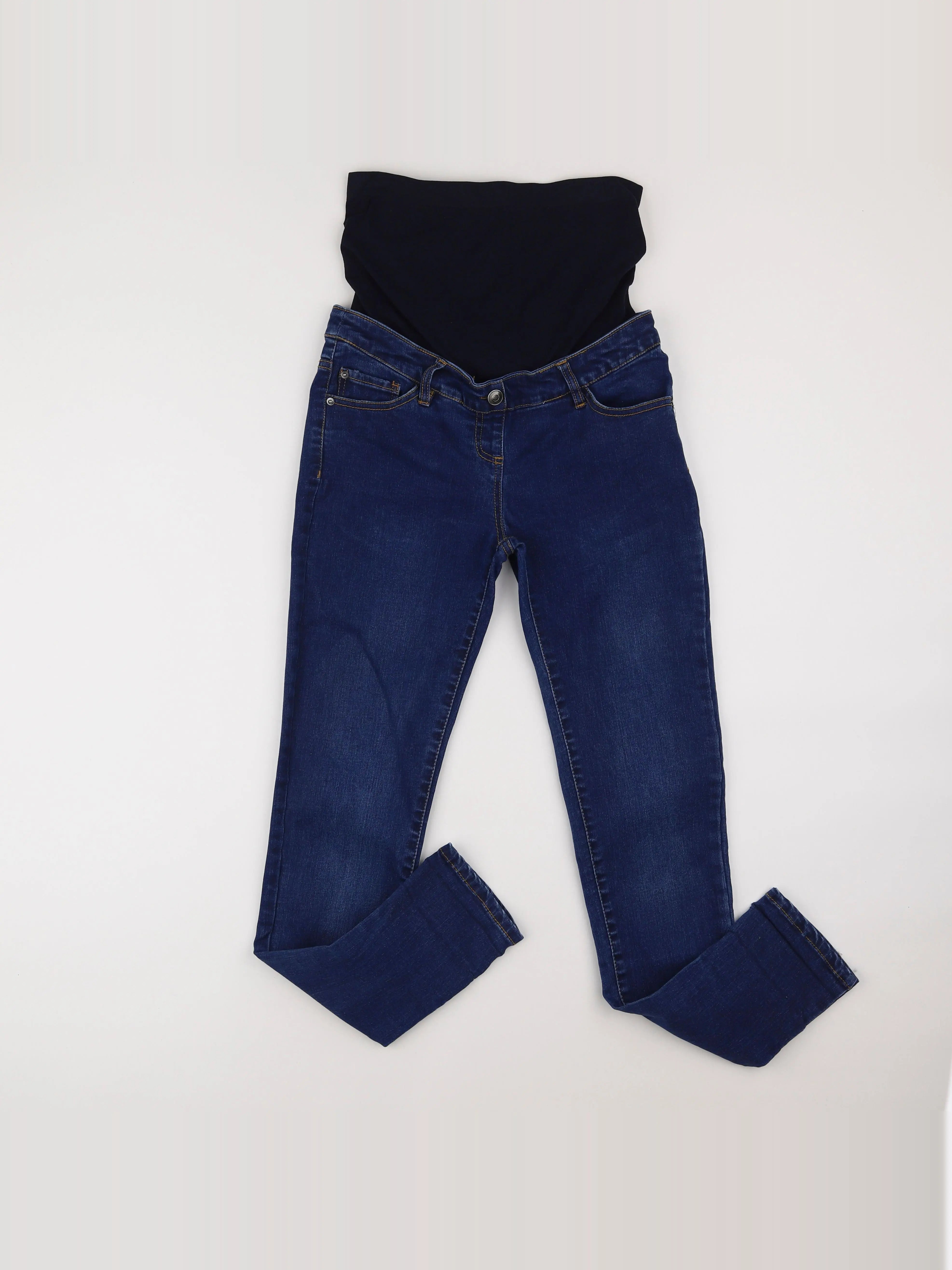 Vertbaudet - jean grossesse bleu - 36