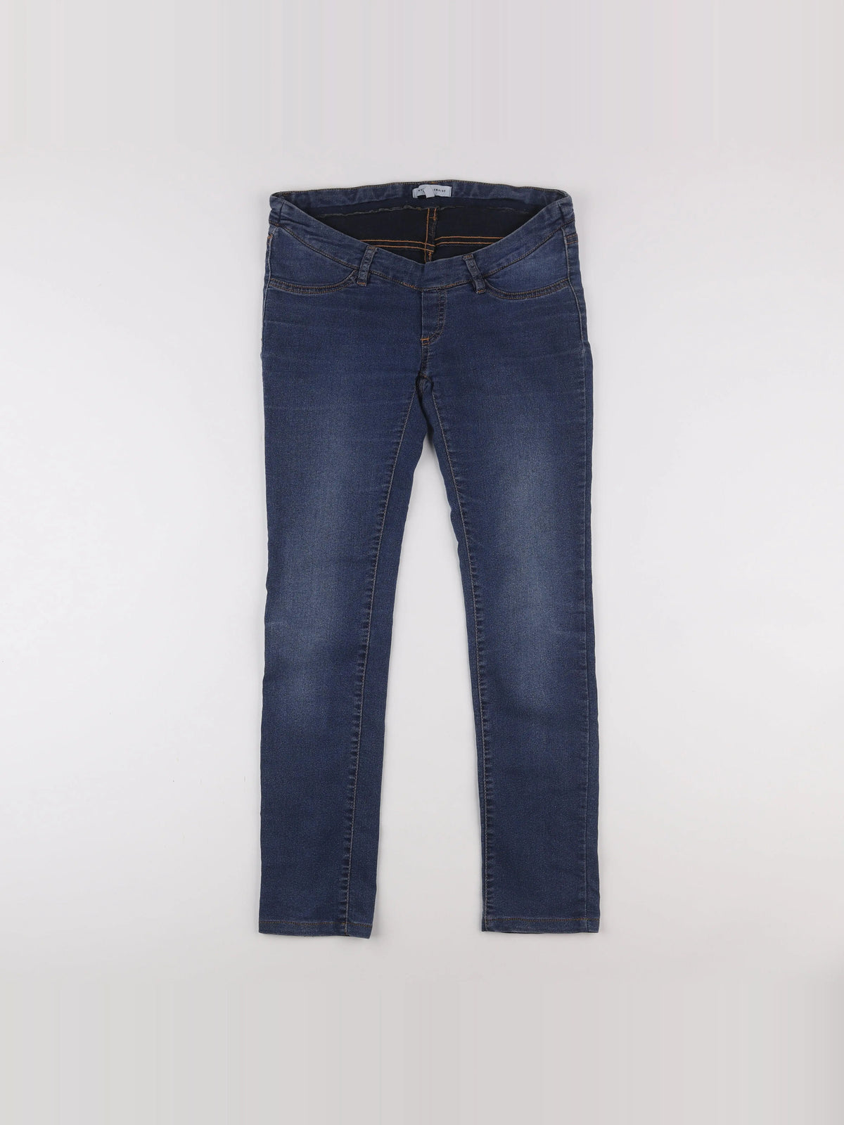 Envie de fraise - jean grossesse bleu - 34