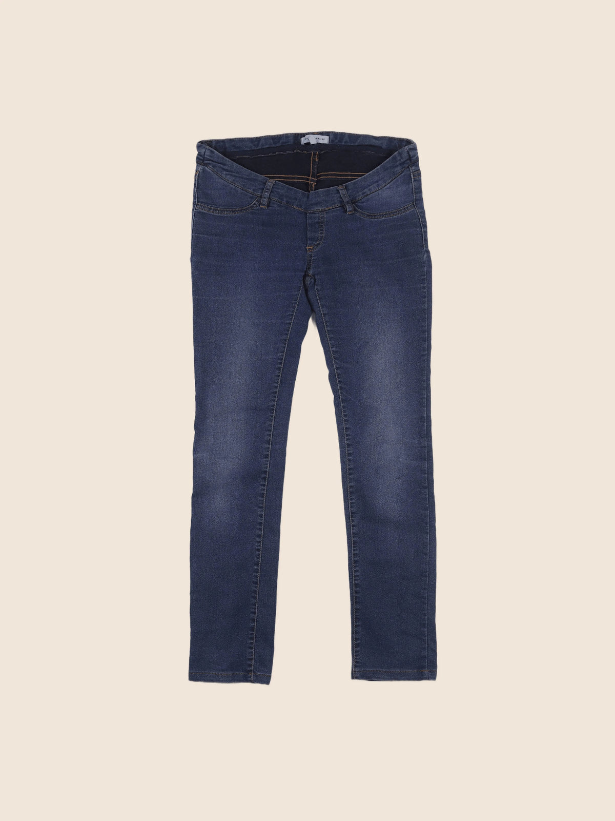 Envie de fraise - jean grossesse bleu - 34